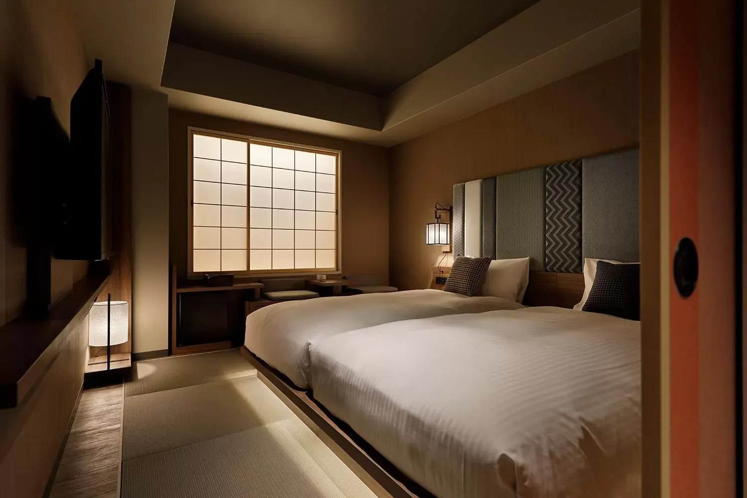 Photo of the whole room, Bed in Hotel Resol Kyoto Shijo Muromachi