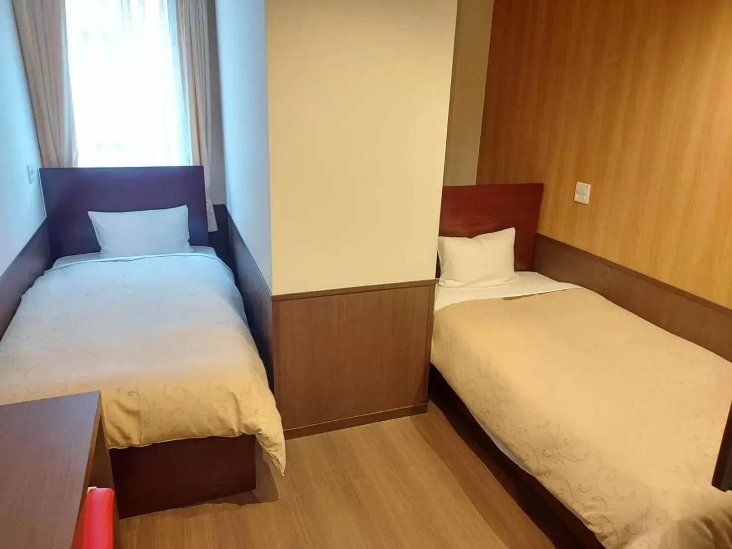 Bed in Hotel Ekichika Nagahoribashi