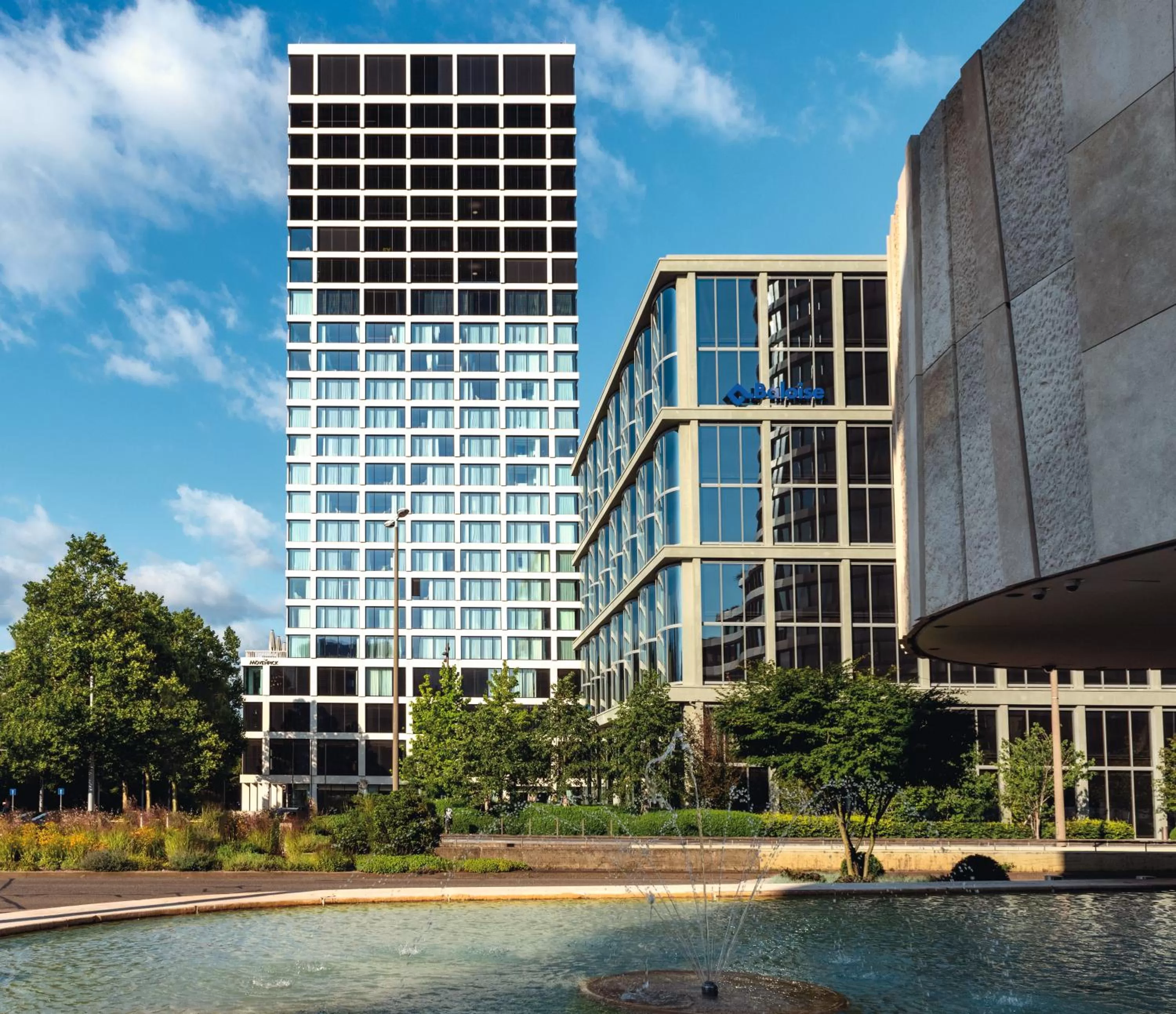 Property building in Mövenpick Hotel Basel