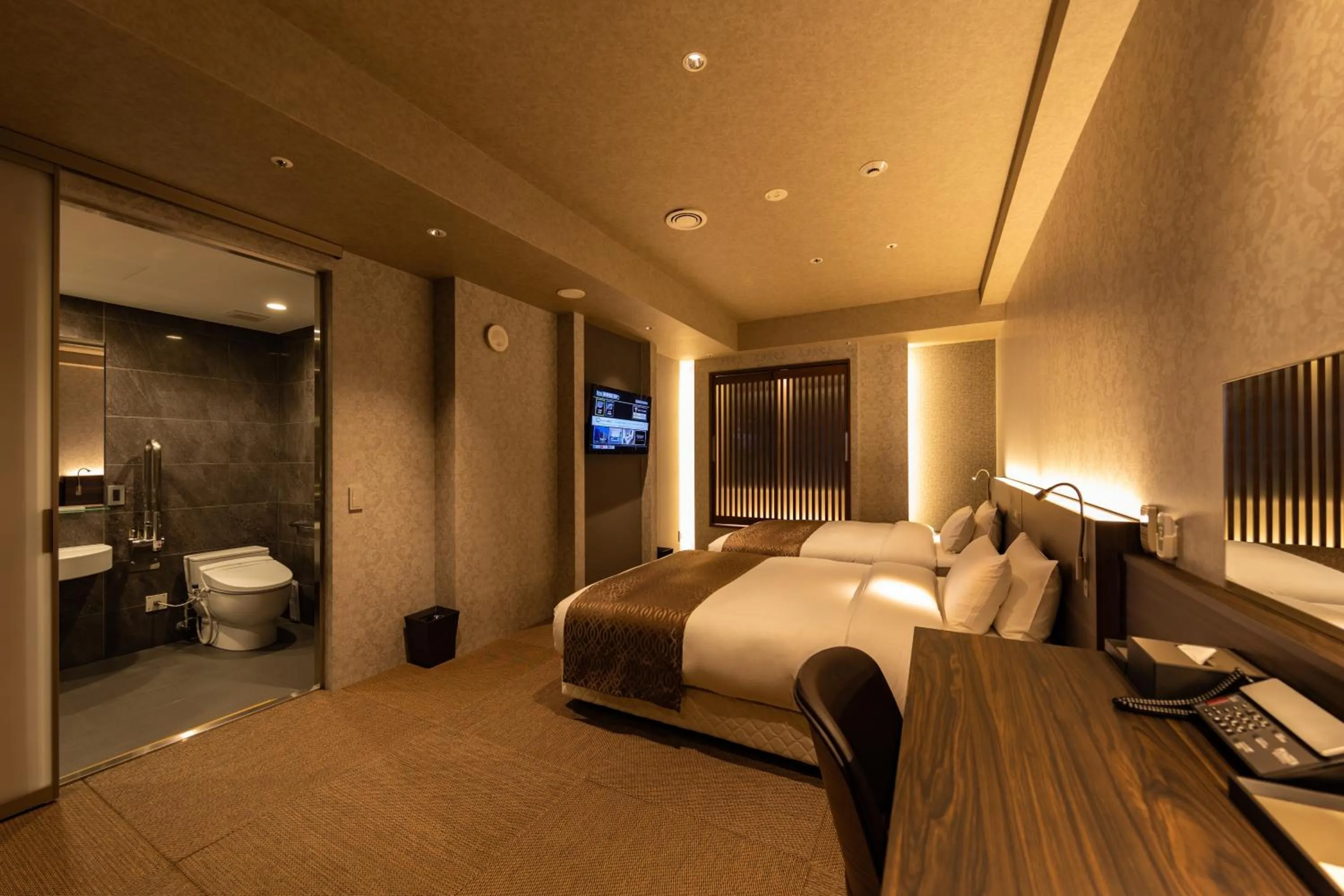 Photo of the whole room, Bed in Piazza Hotel Nara