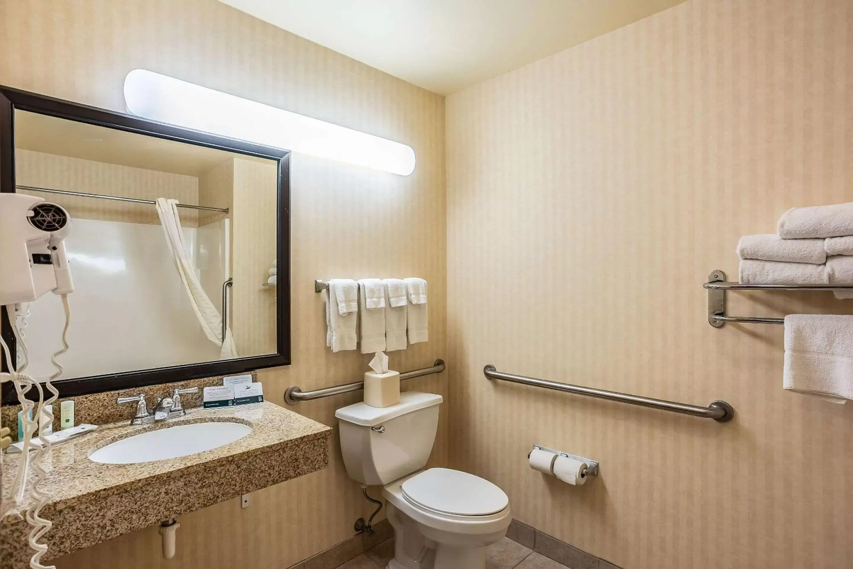 Bedroom, Bathroom in Quality Inn & Suites Hannibal