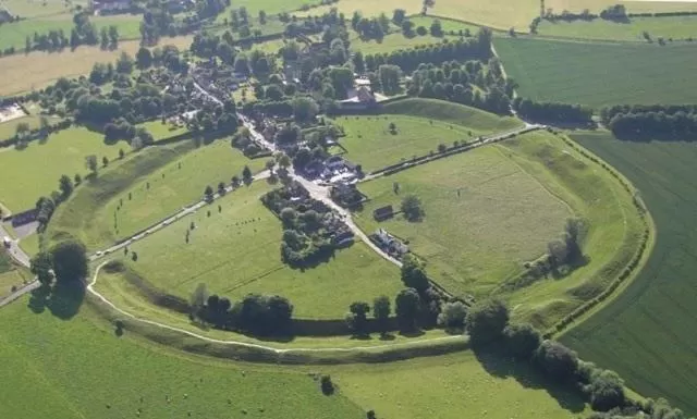 Nearby landmark, Bird's-eye View in B&B Dorwyn Manor
