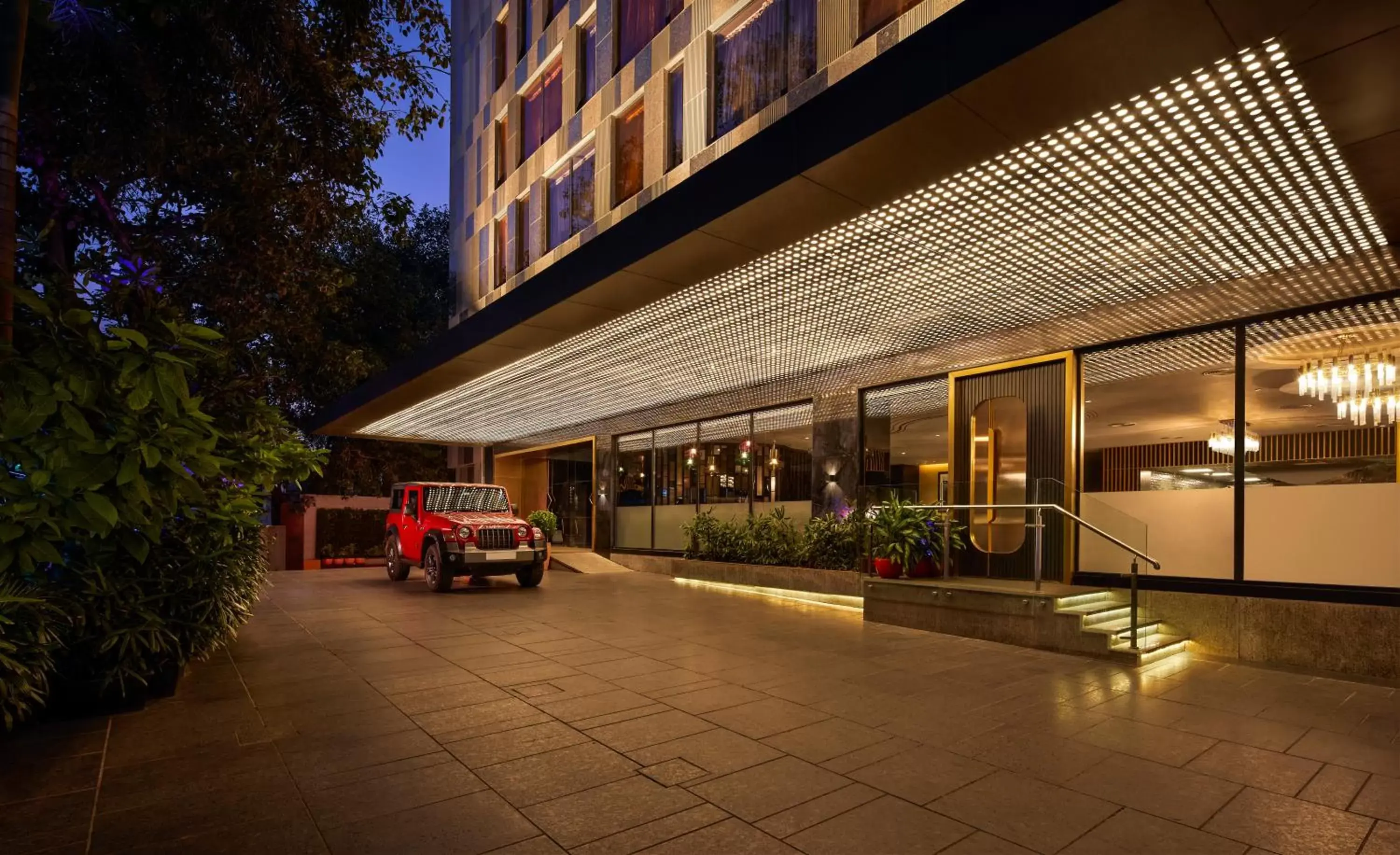 Facade/entrance in Hyatt Centric Juhu Mumbai