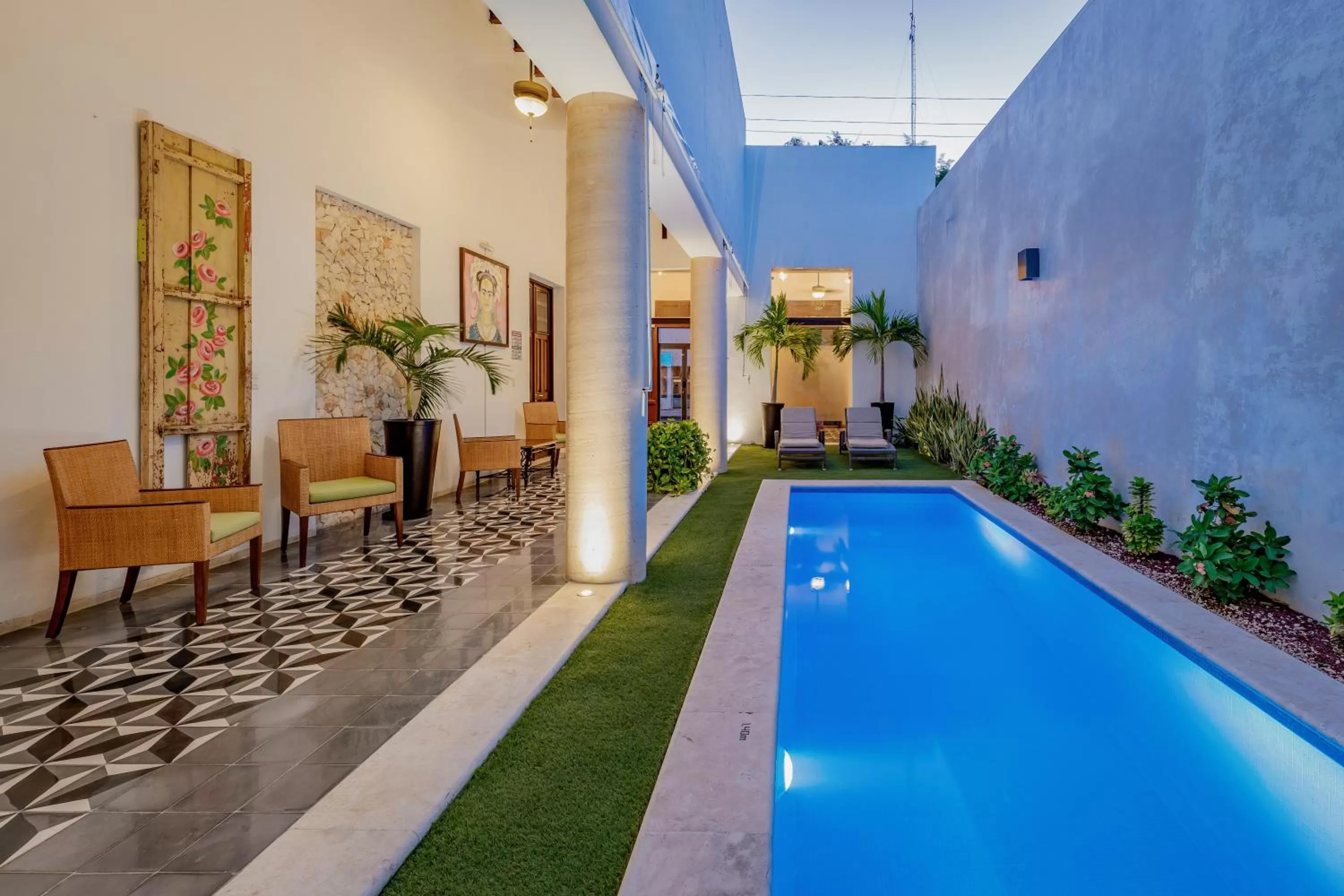 Swimming pool in Casona Las Tres Marías - Hotel Only adults