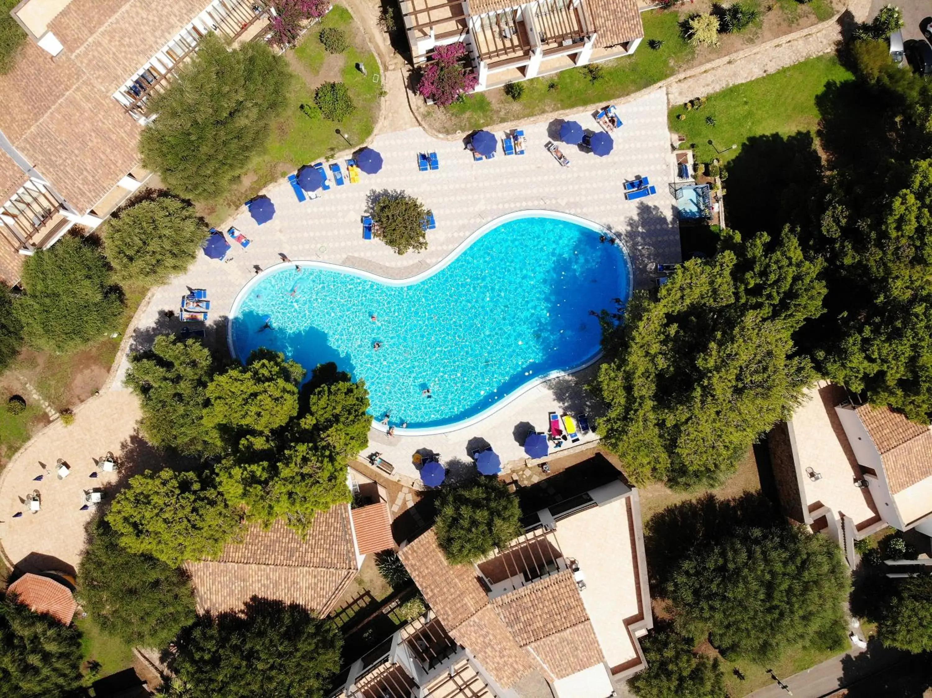 Bird's eye view in Club Esse Palmasera Bird's eye view in Club Esse Palmasera