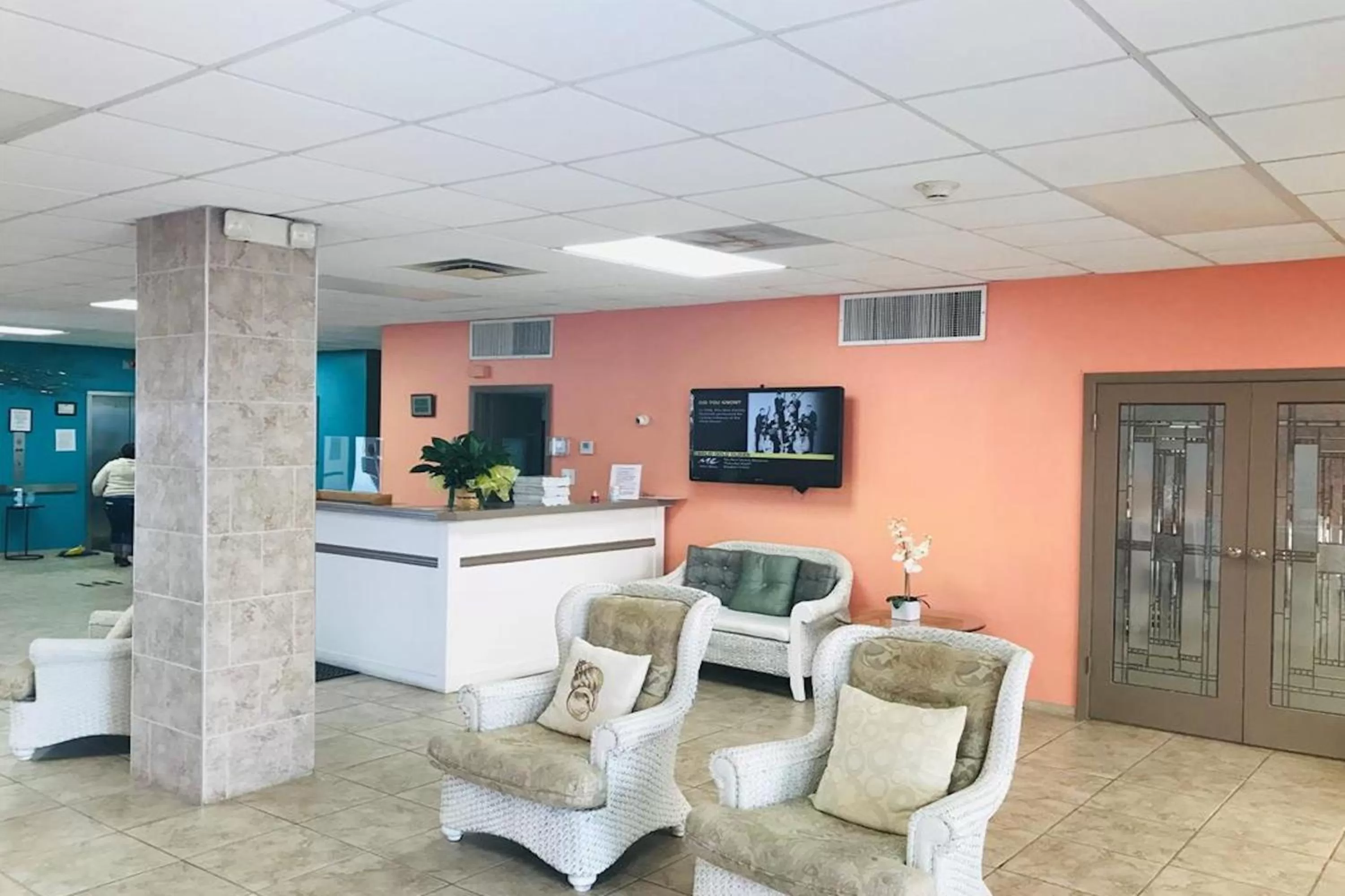 Lobby/Reception in Seawall Apartments