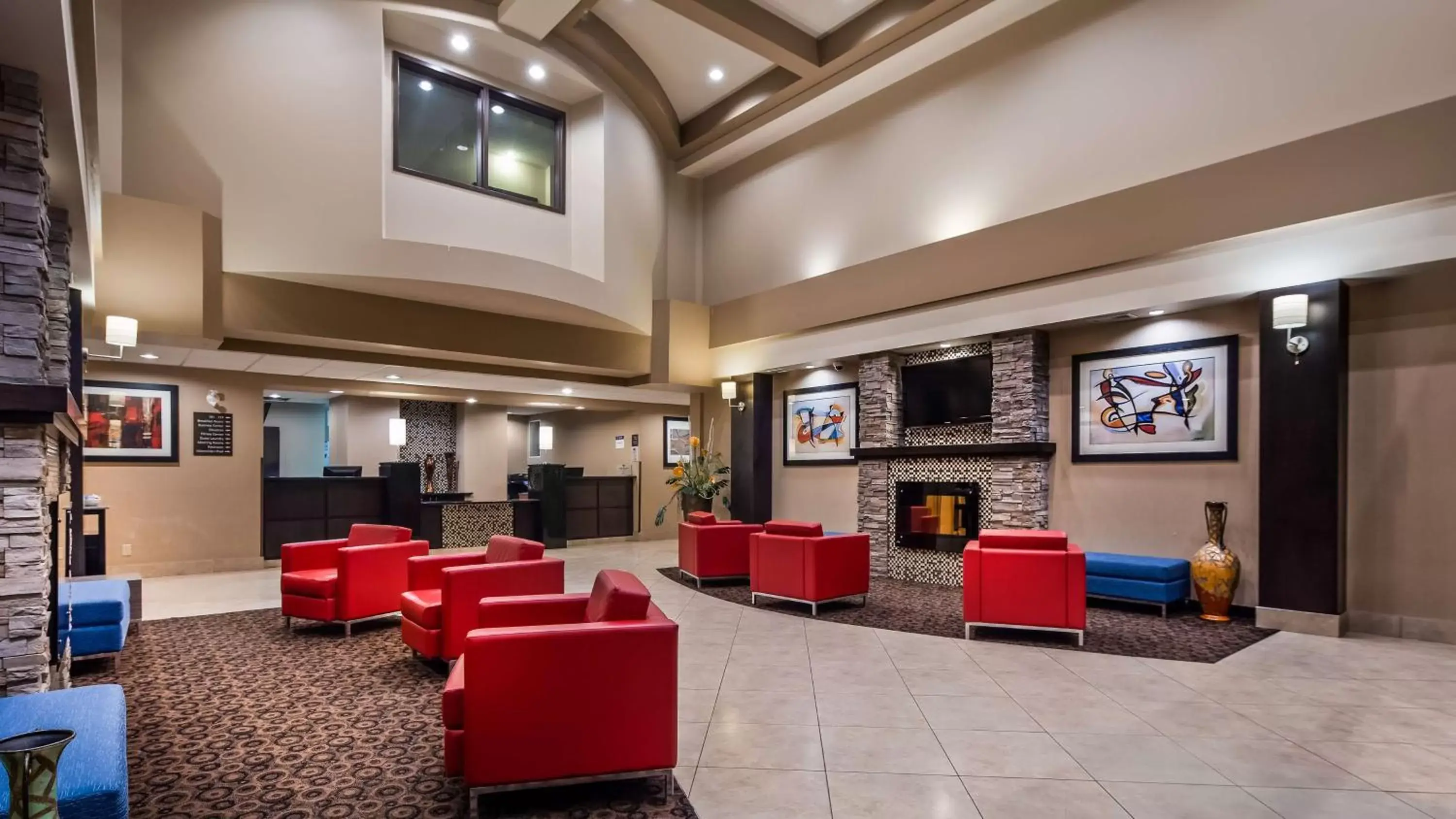 Lobby or reception, Lobby/Reception in Best Western Plus South Edmonton Inn & Suites