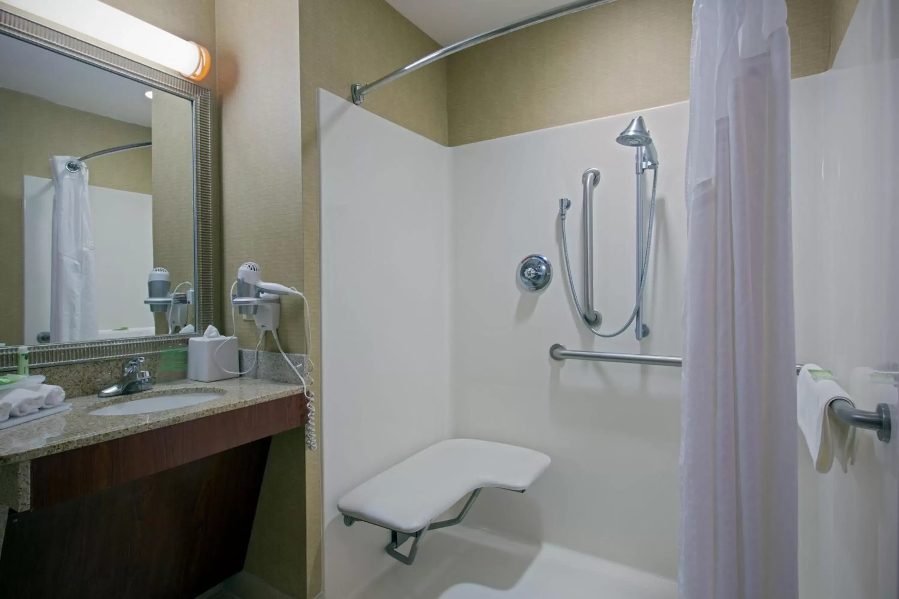 Bathroom in Holiday Inn Express Hotel & Suites Jackson - Flowood, an IHG Hotel