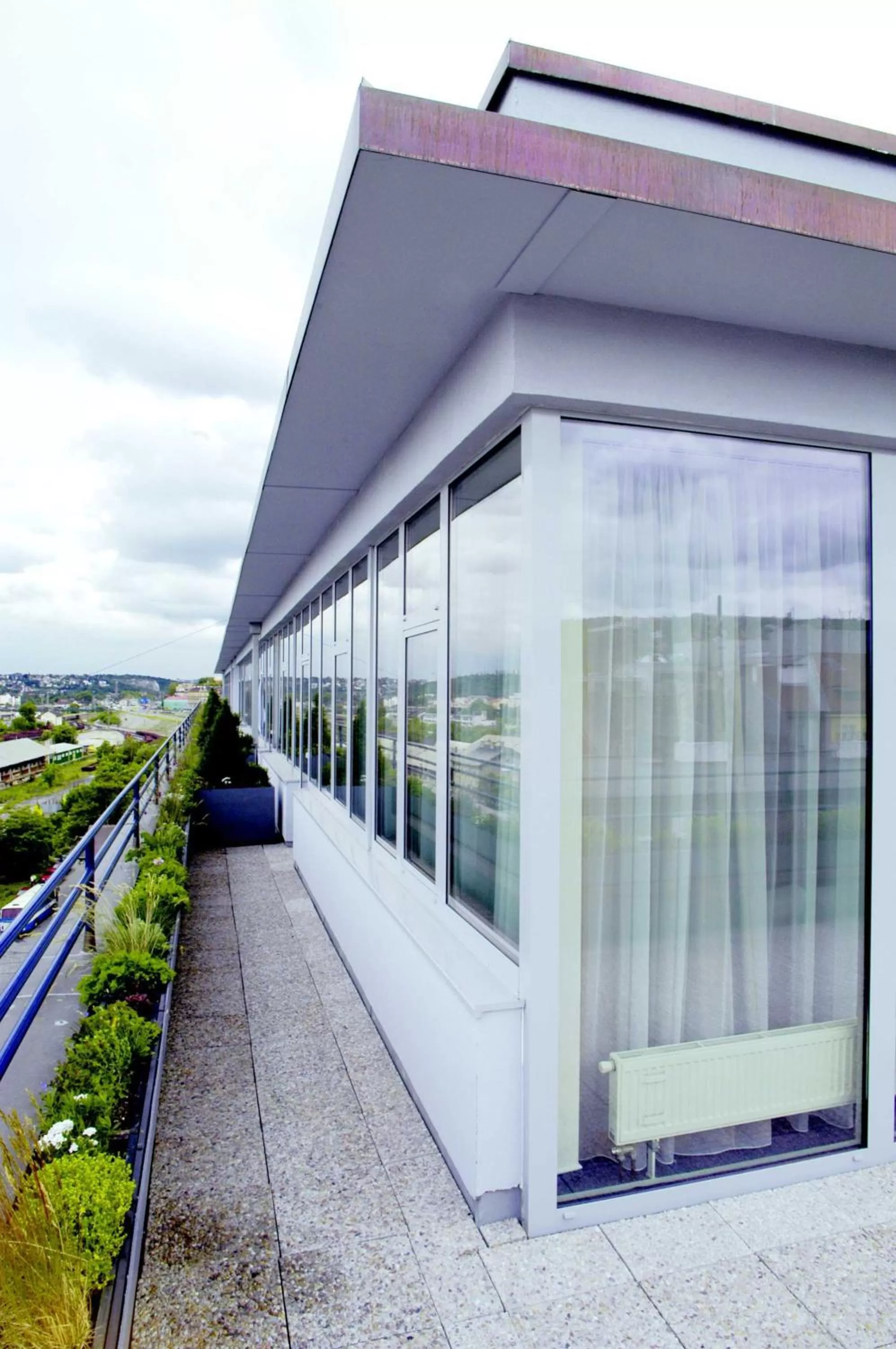 Balcony/Terrace in Akcent hotel