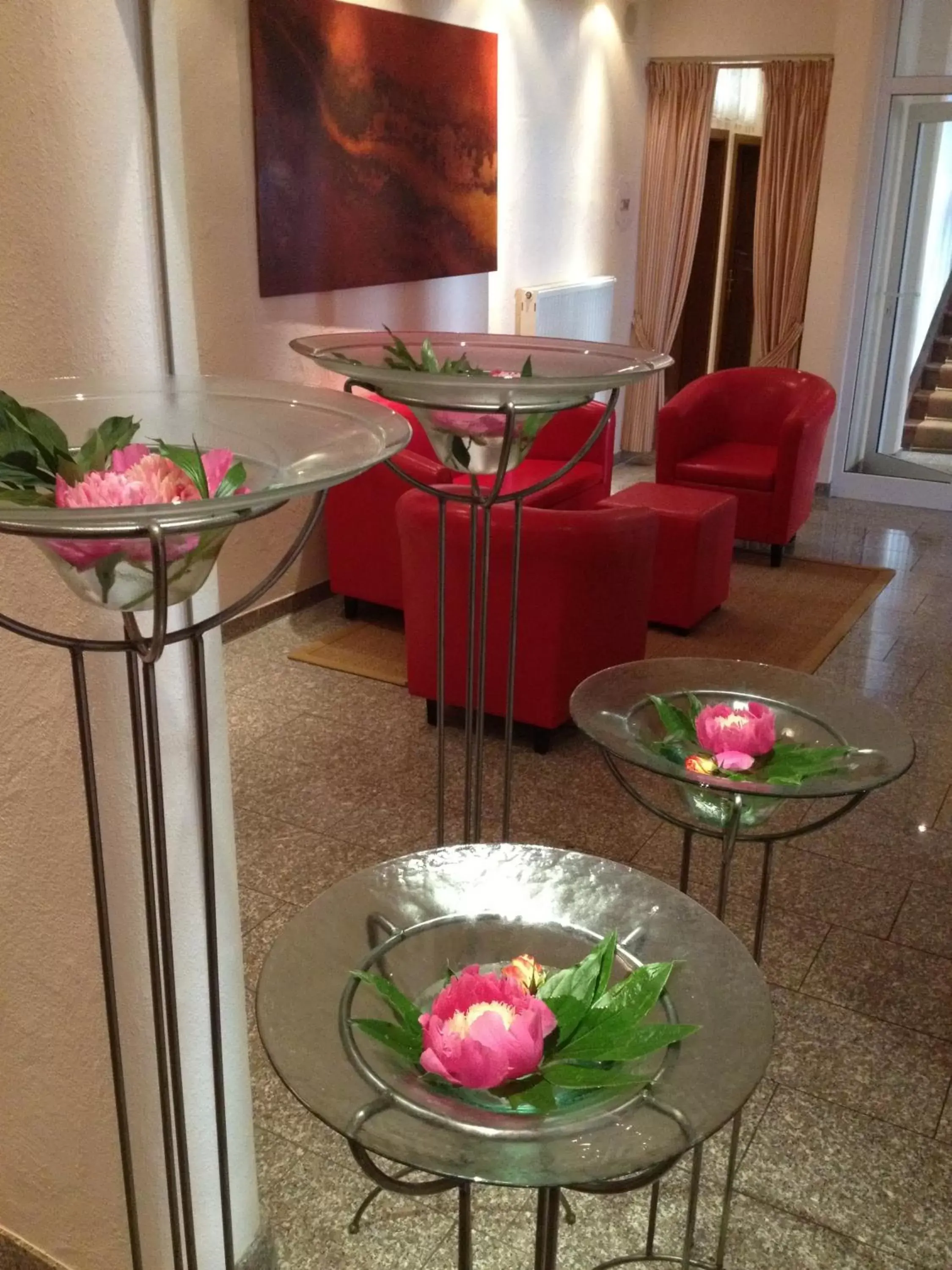 Lobby or reception in CityHotel Kempten