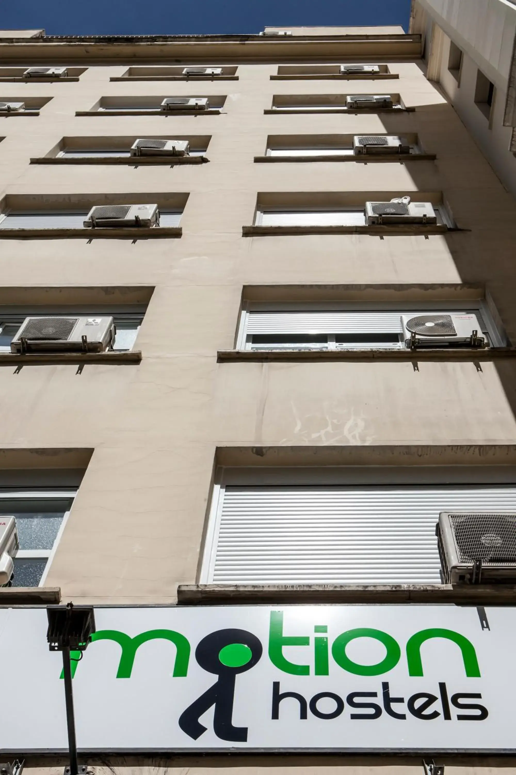 Property Building in Madrid Motion Hostels