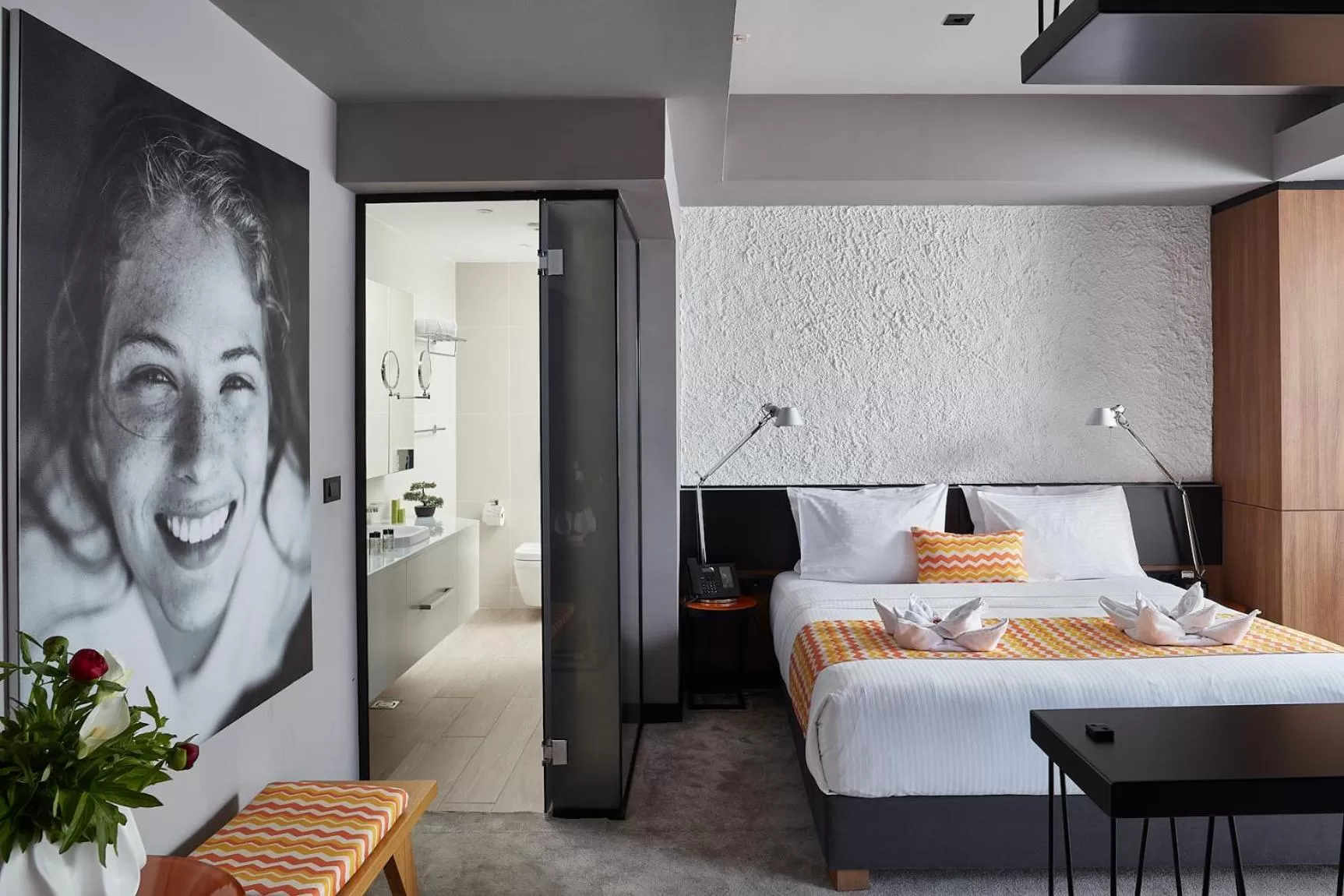 Photo of the whole room, Bed in Panoramika Design Hotel