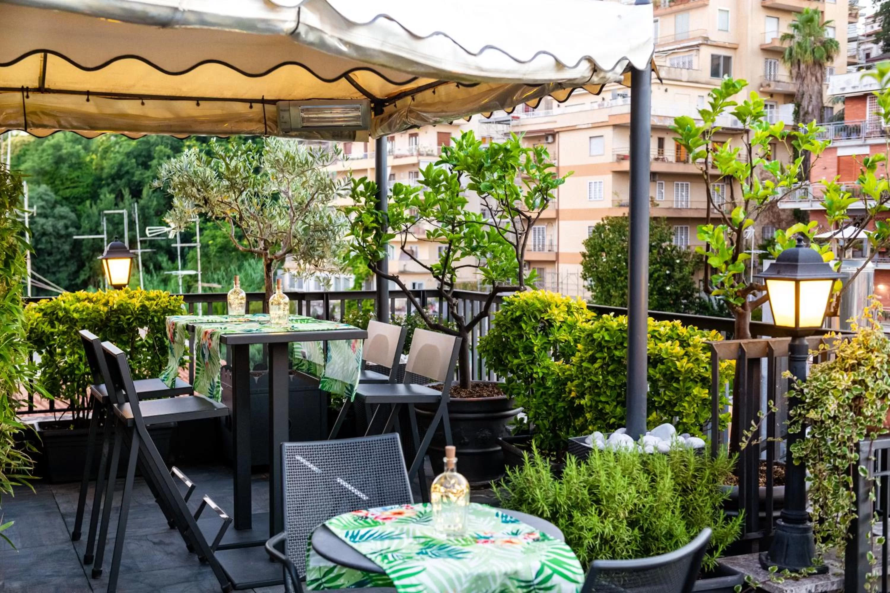 Balcony/Terrace in Trilussa Palace Hotel Congress & Spa