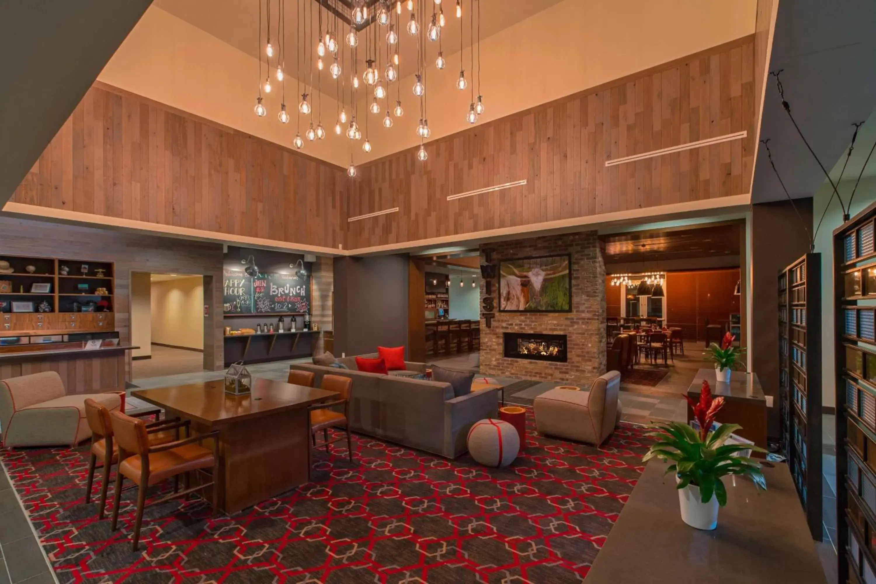 Lobby or reception, Lounge/Bar in Four Points by Sheraton Midland