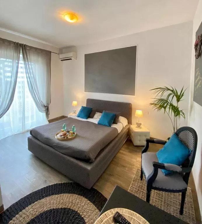 Bed in AgriSesto B&B