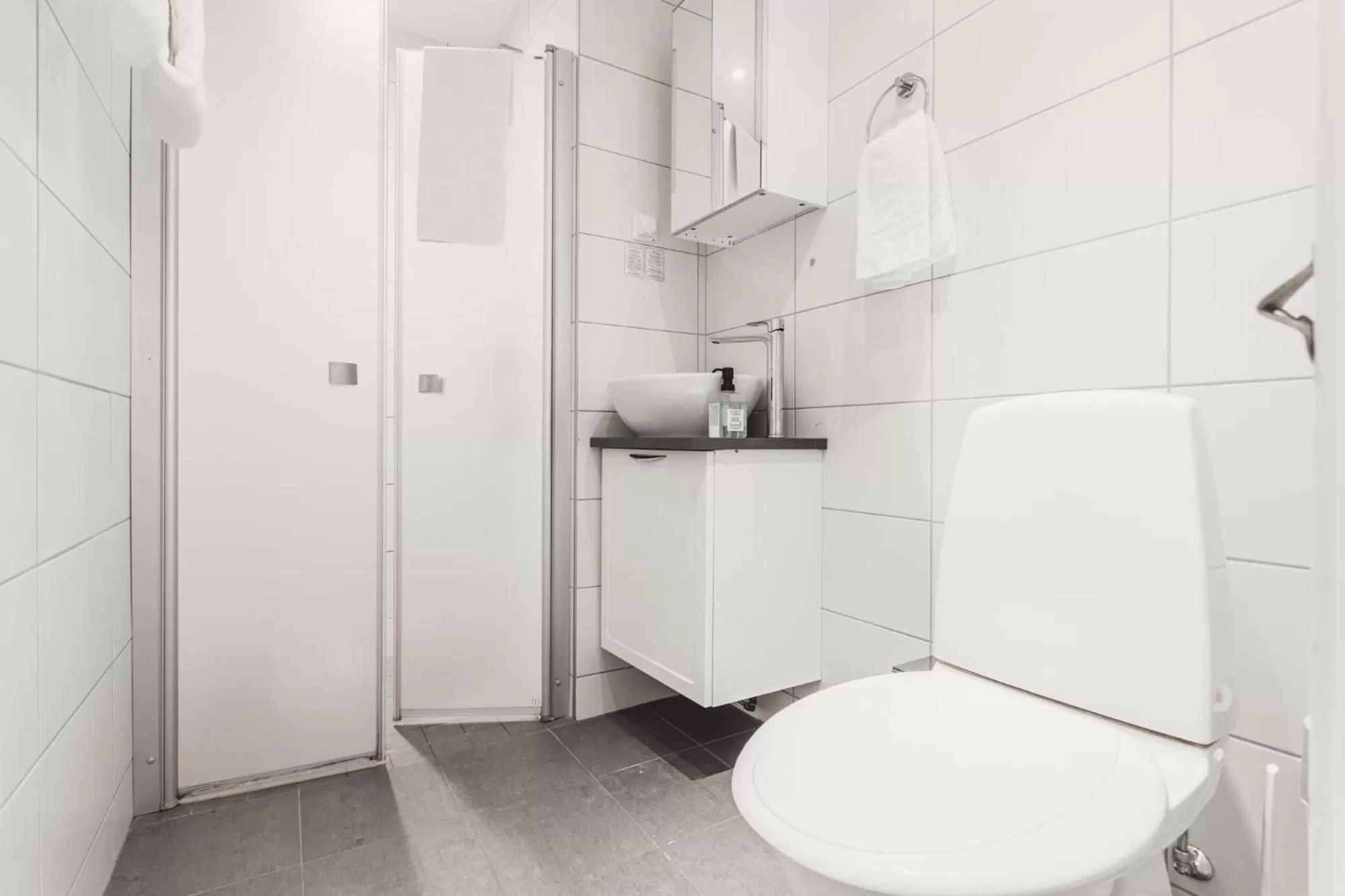 Bathroom in Hotel Poseidon