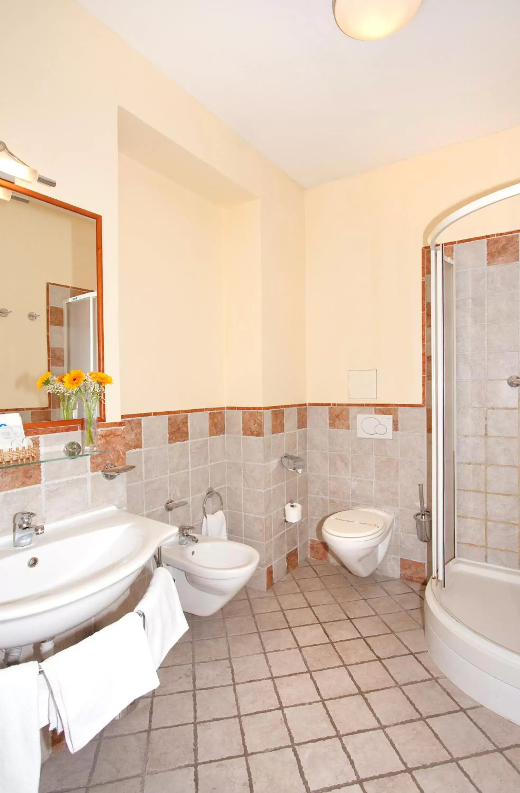 Bathroom in Hotel Tivoli Prague