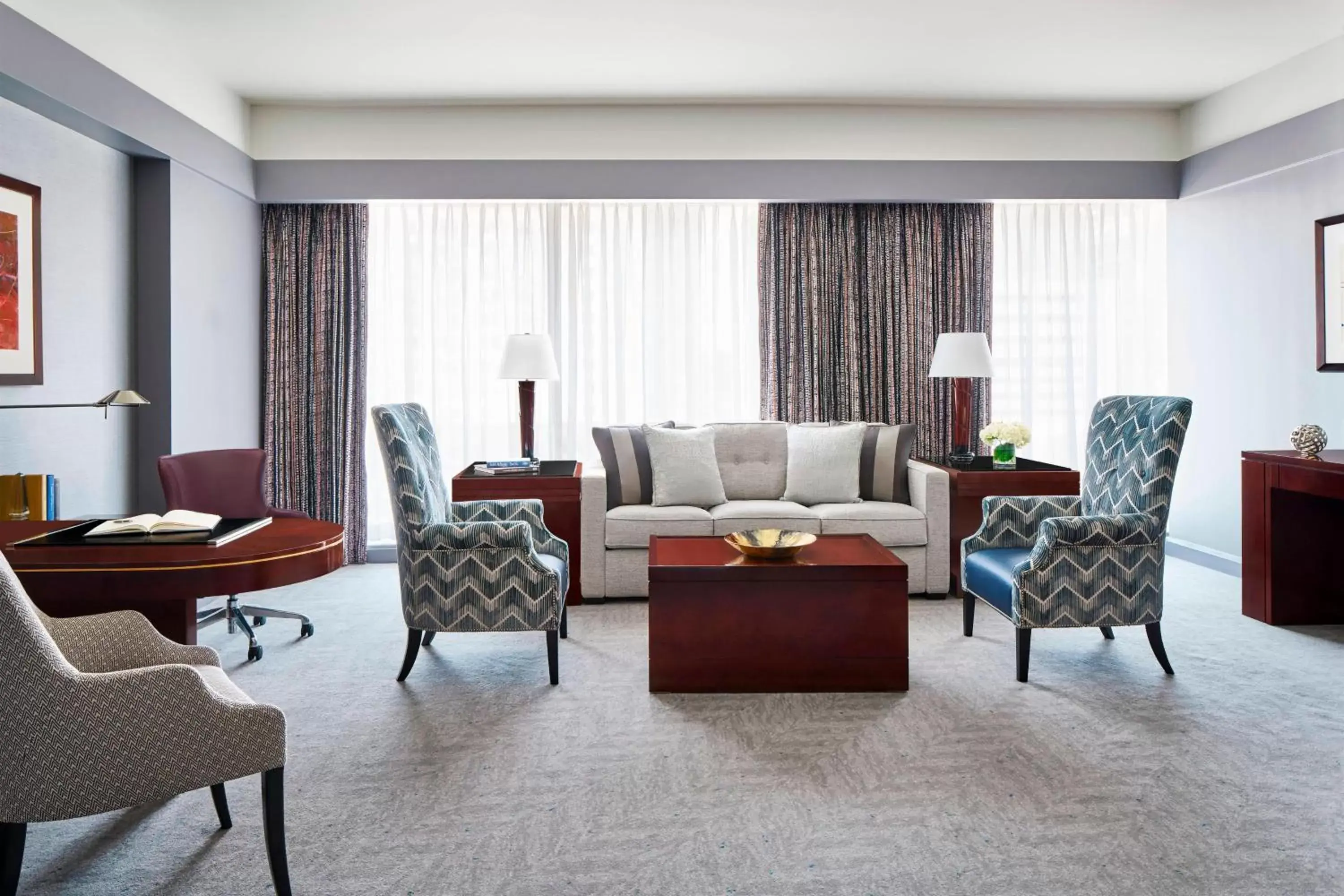Living room, Seating Area in The Ritz-Carlton, Charlotte