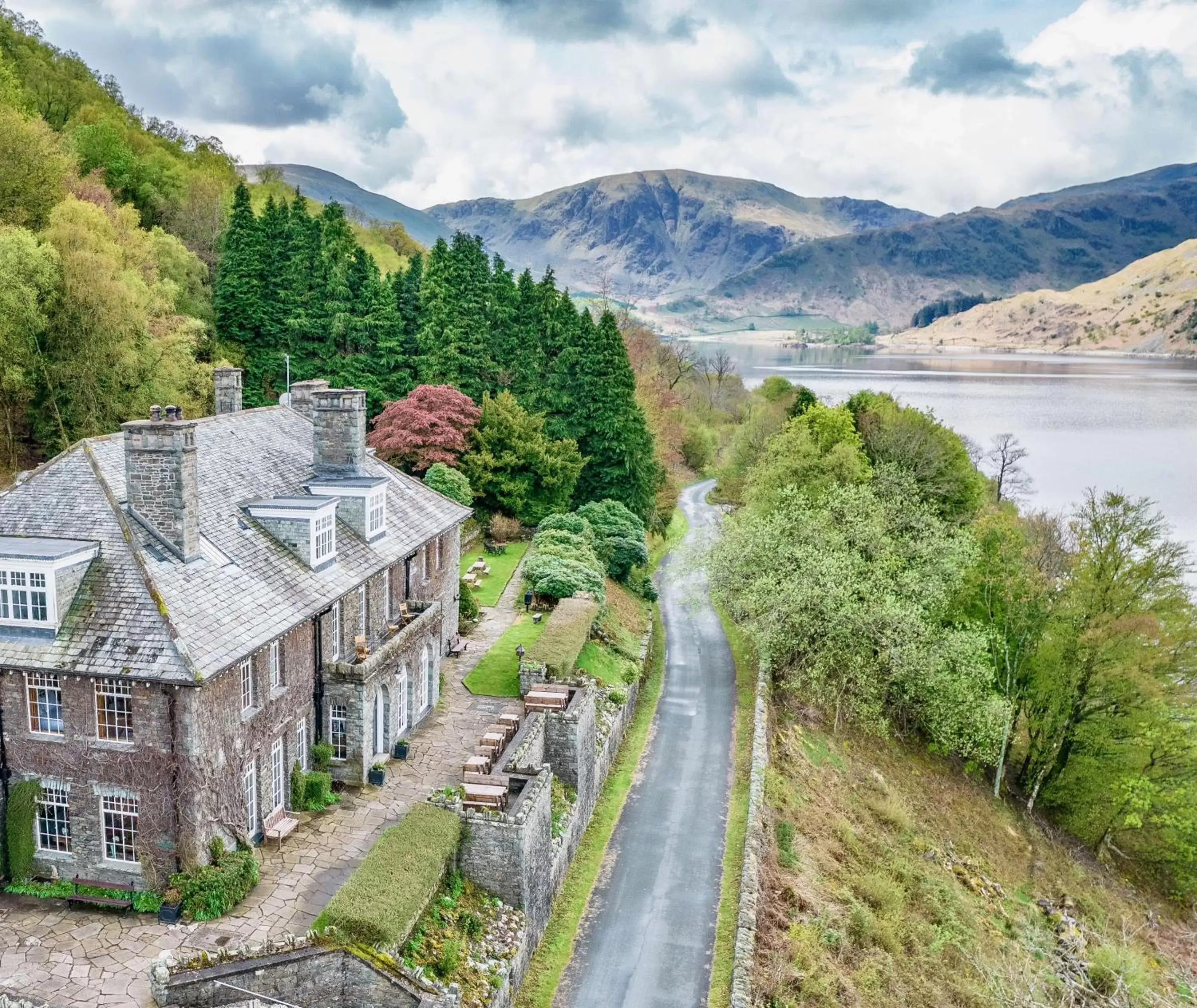 Property building, Bird's-eye View in Haweswater Hotel