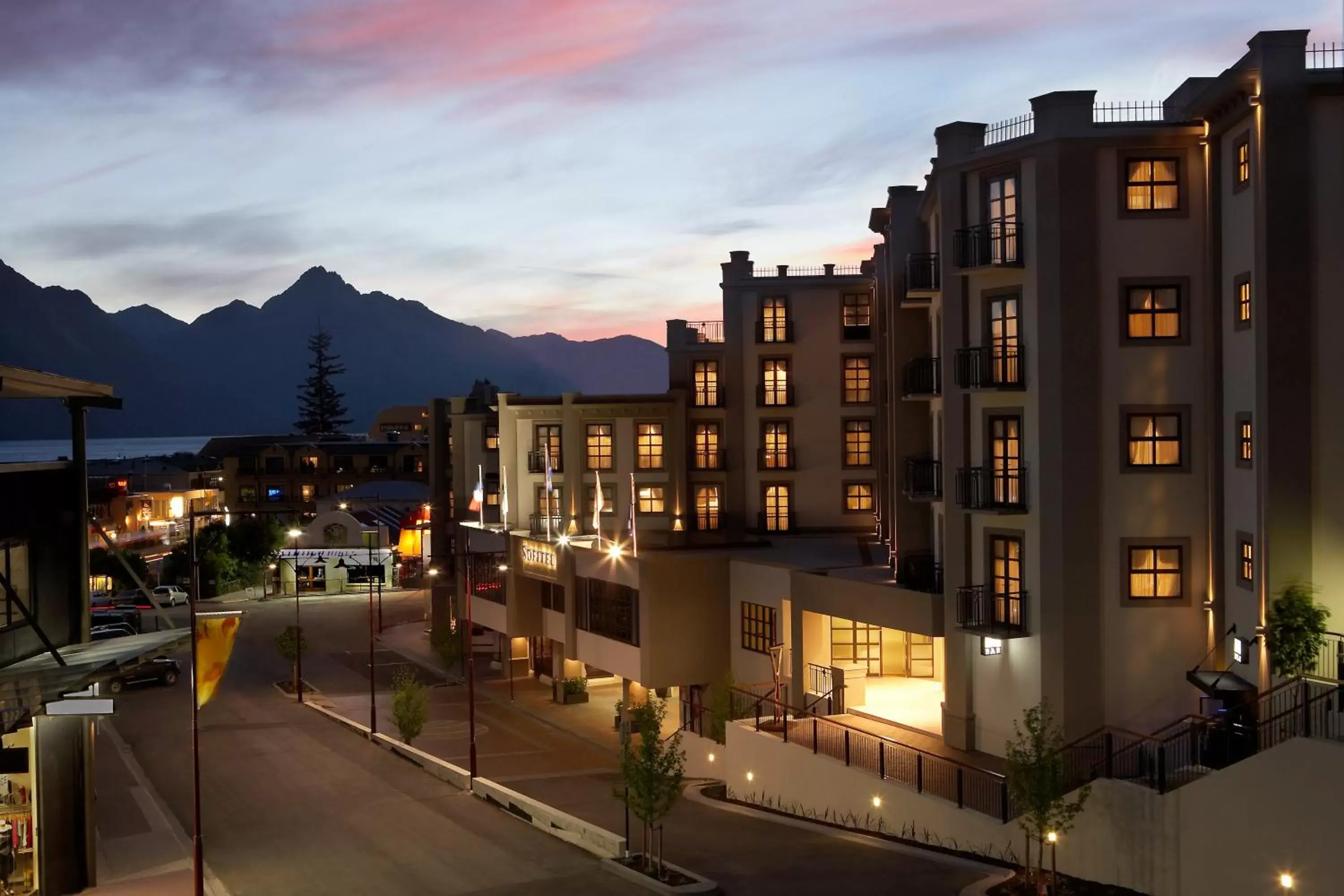 Facade/entrance in Sofitel Queenstown Hotel & Spa