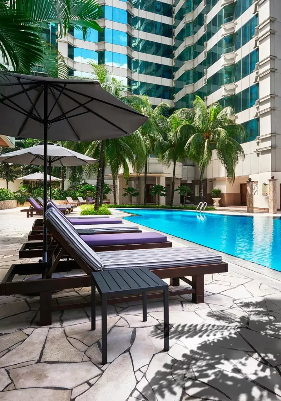 Swimming pool in Pullman Kuala Lumpur City Centre Hotel & Residences Swimming pool in Pullman Kuala Lumpur City Centre Hotel & Residences
