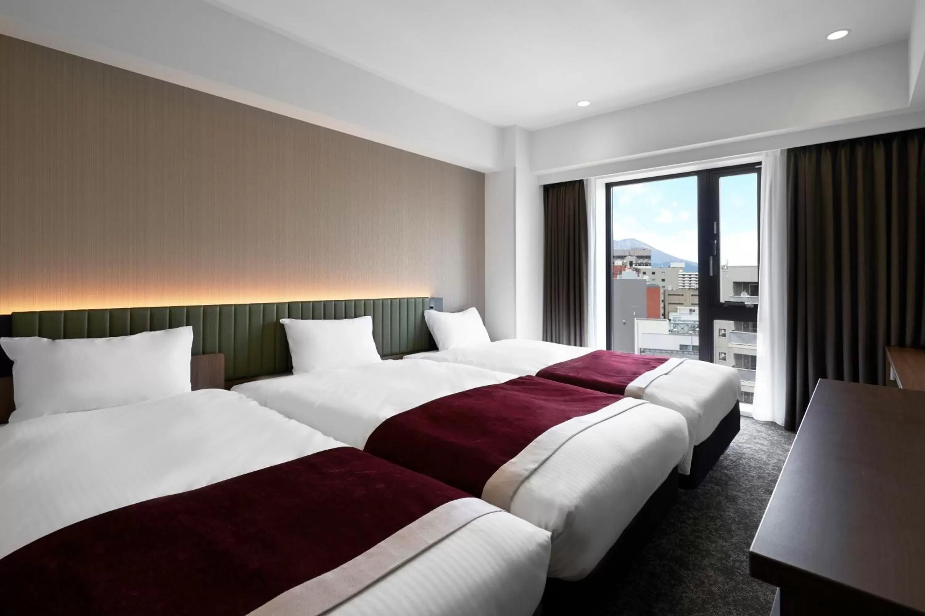Photo of the whole room, Bed in Daiwa Roynet Hotel Morioka Ekimae