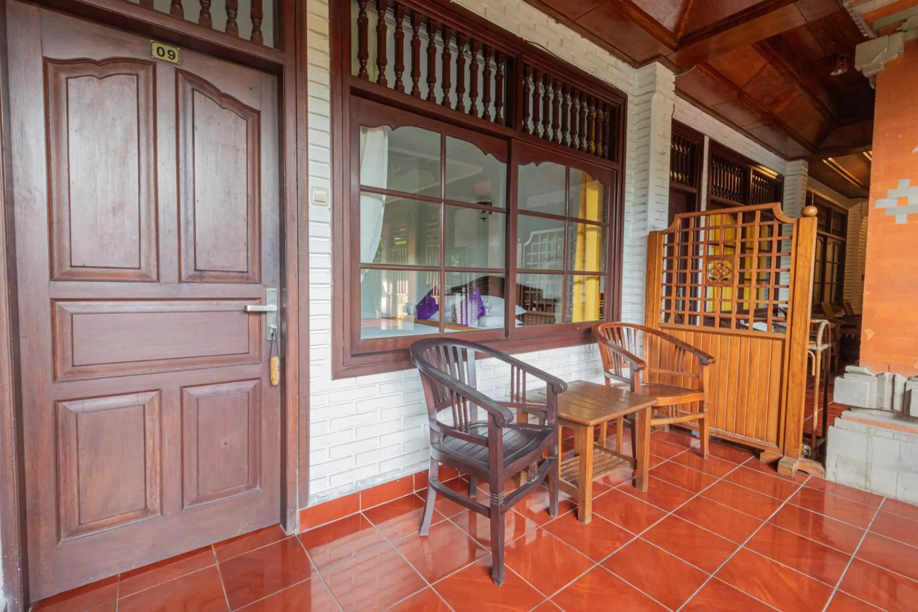 Balcony/Terrace in OYO 3868 Puri Mango Hotel