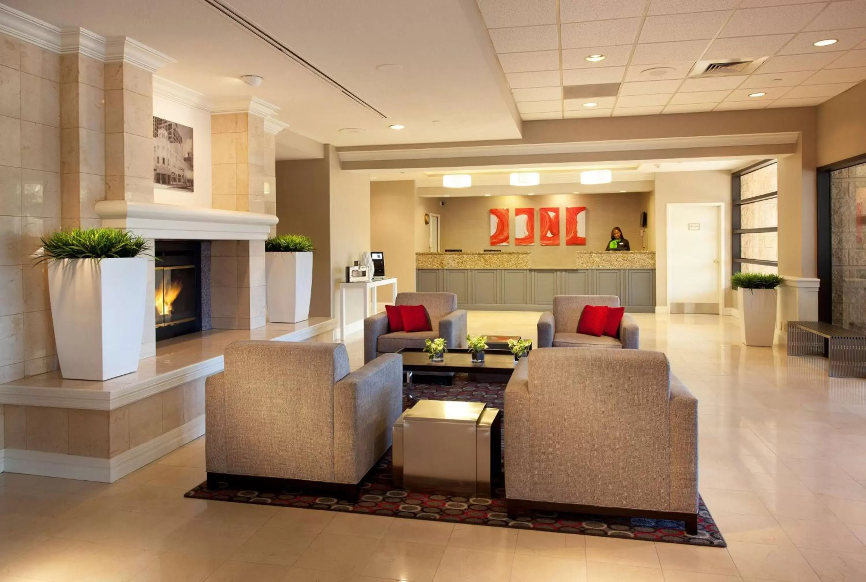 Lobby or reception, Lobby/Reception in Radisson Hotel Phoenix Airport