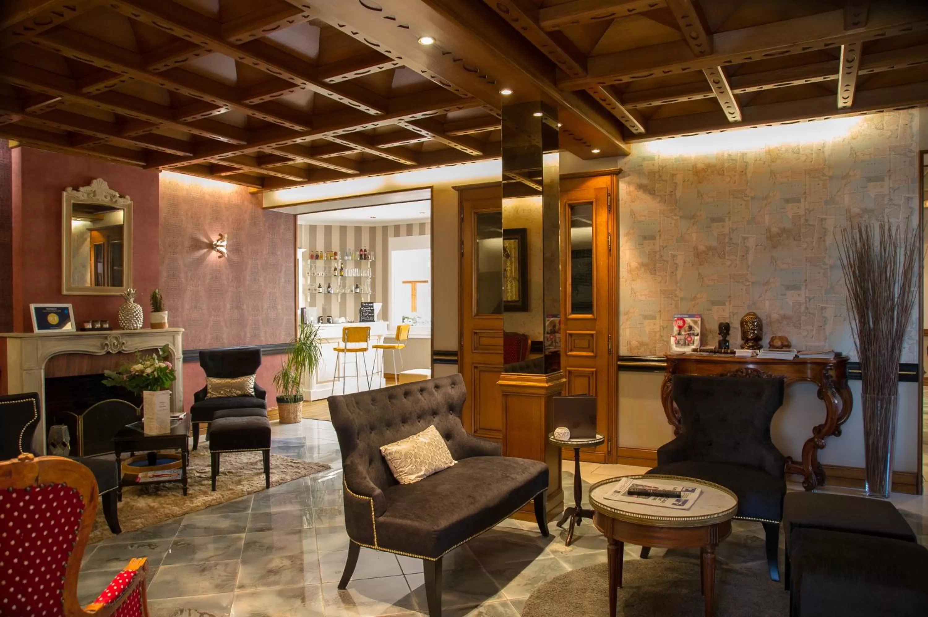 Lobby or reception in Hotel Eden