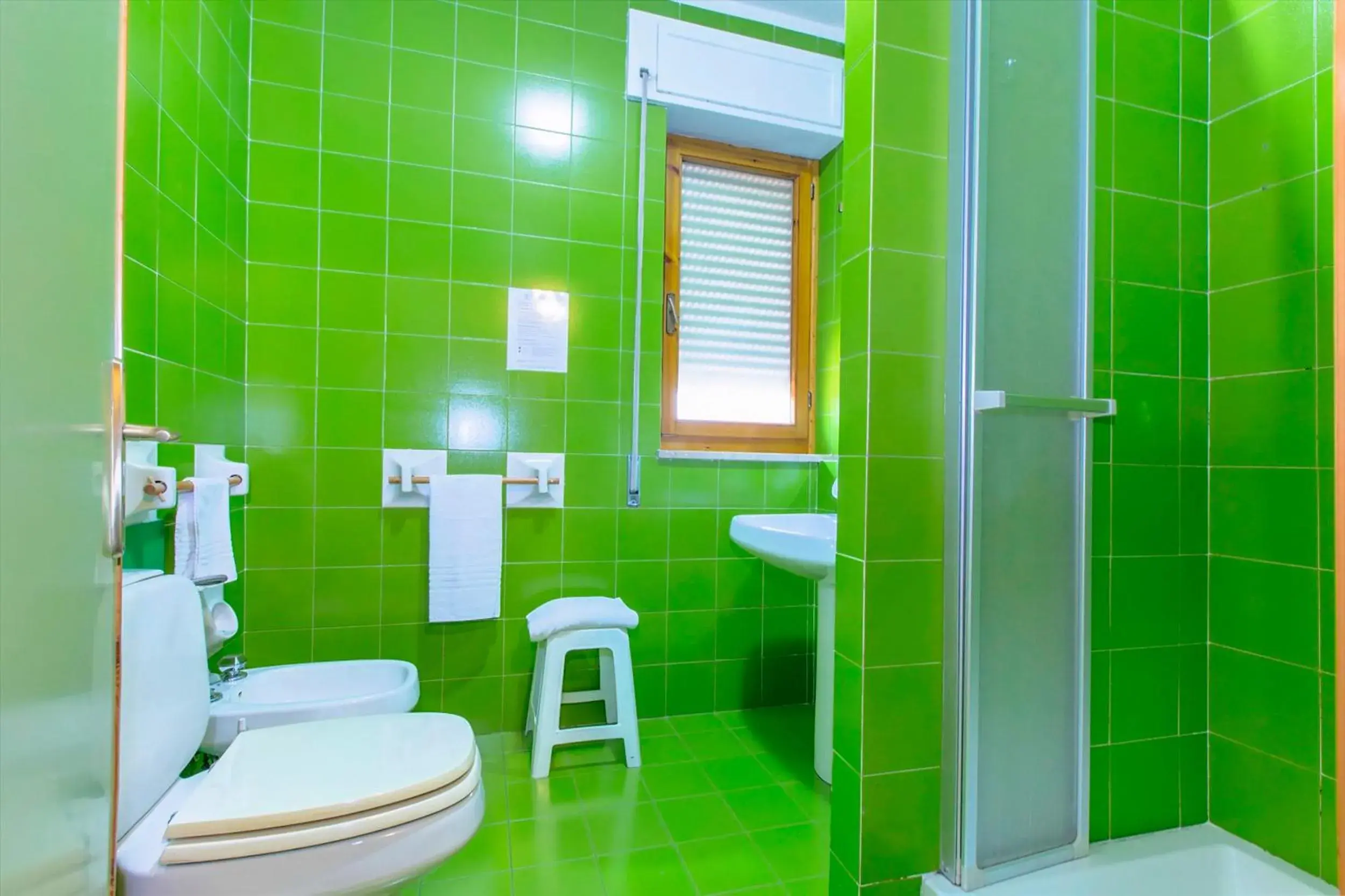 Shower, Bathroom in Hotel Residence Ulivi E Palme