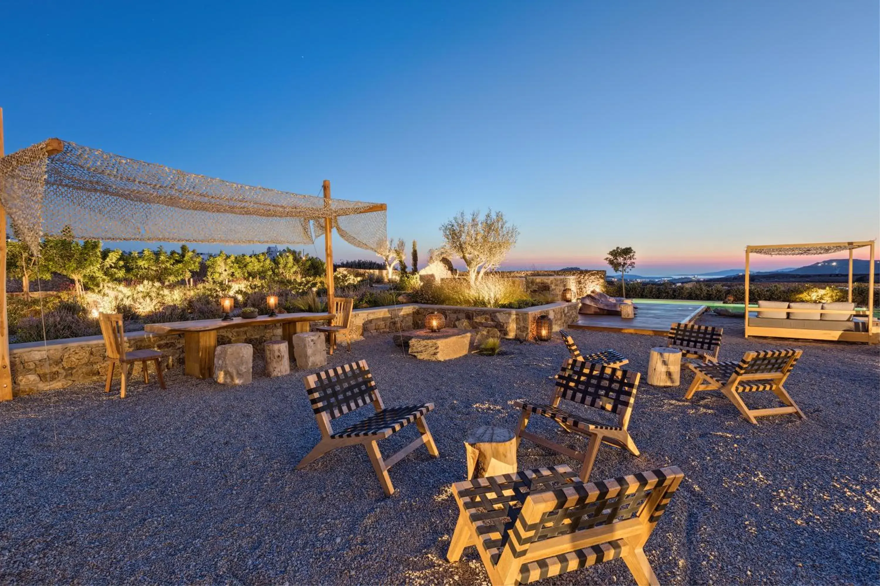 Garden in Portes Suites & Villas Mykonos