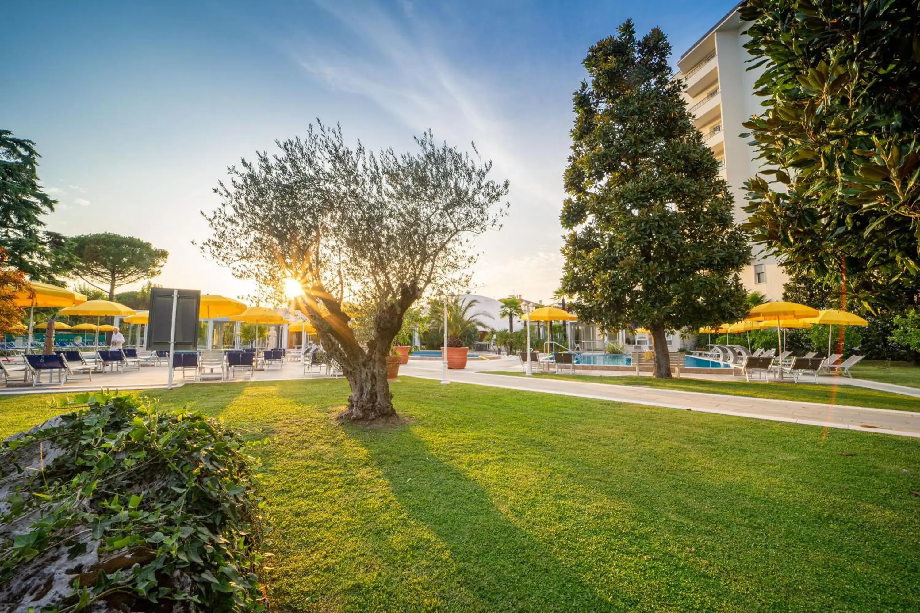 Garden in Hotel Ariston Molino Buja