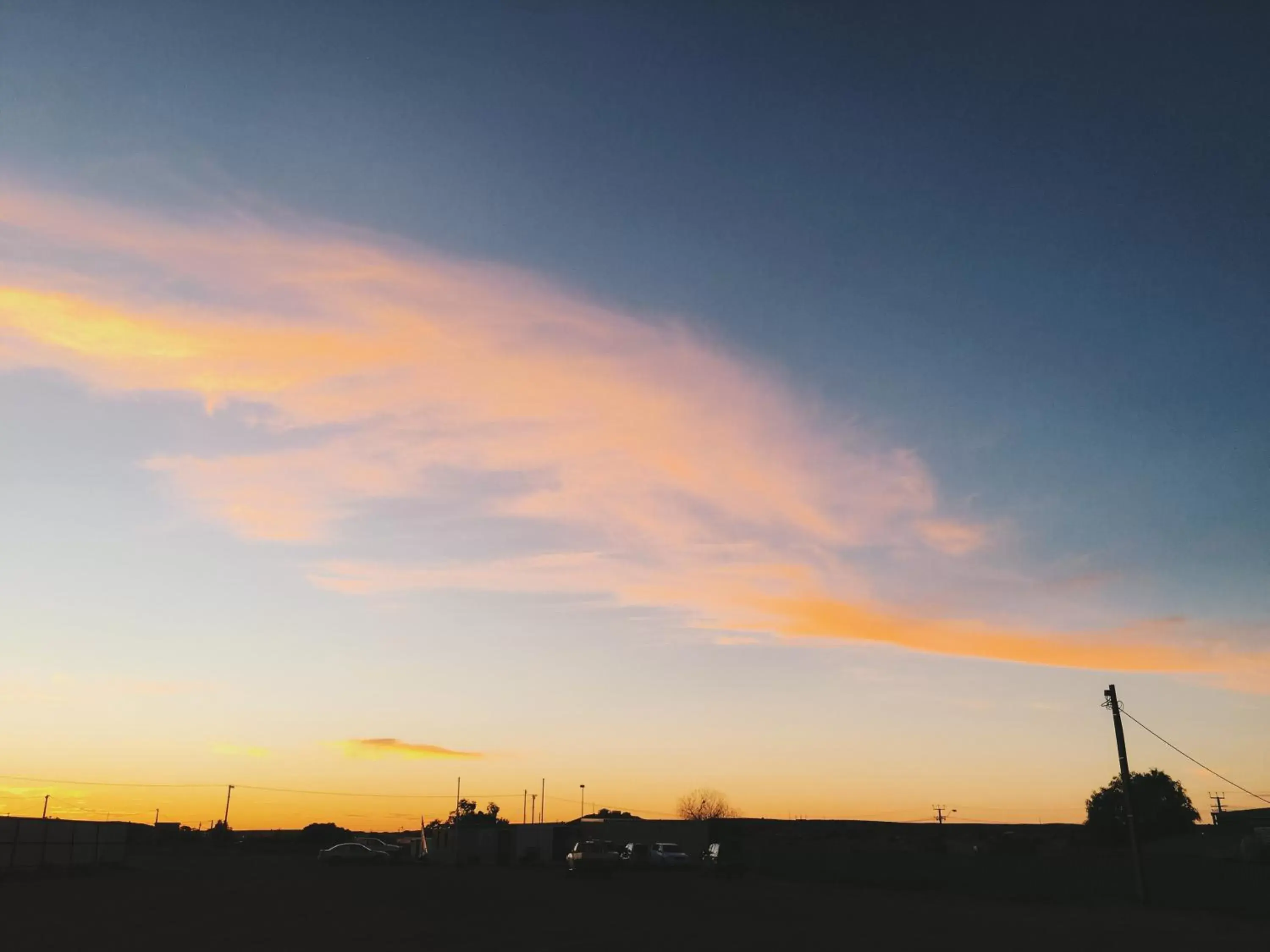 Sunset, Sunrise/Sunset in Desert Cave Hotel