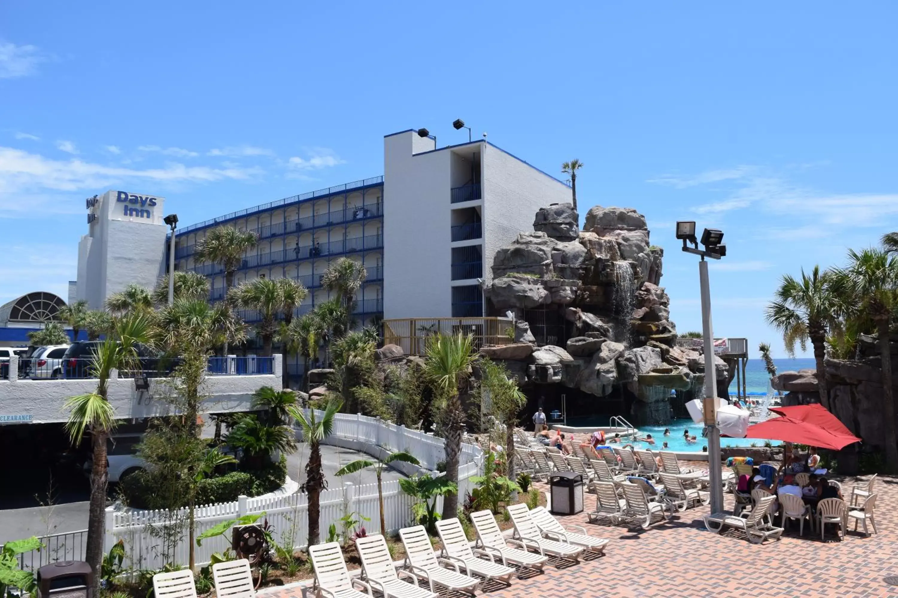 Pool view, Property Building in Days Inn by Wyndham Panama City Beach/Ocean Front