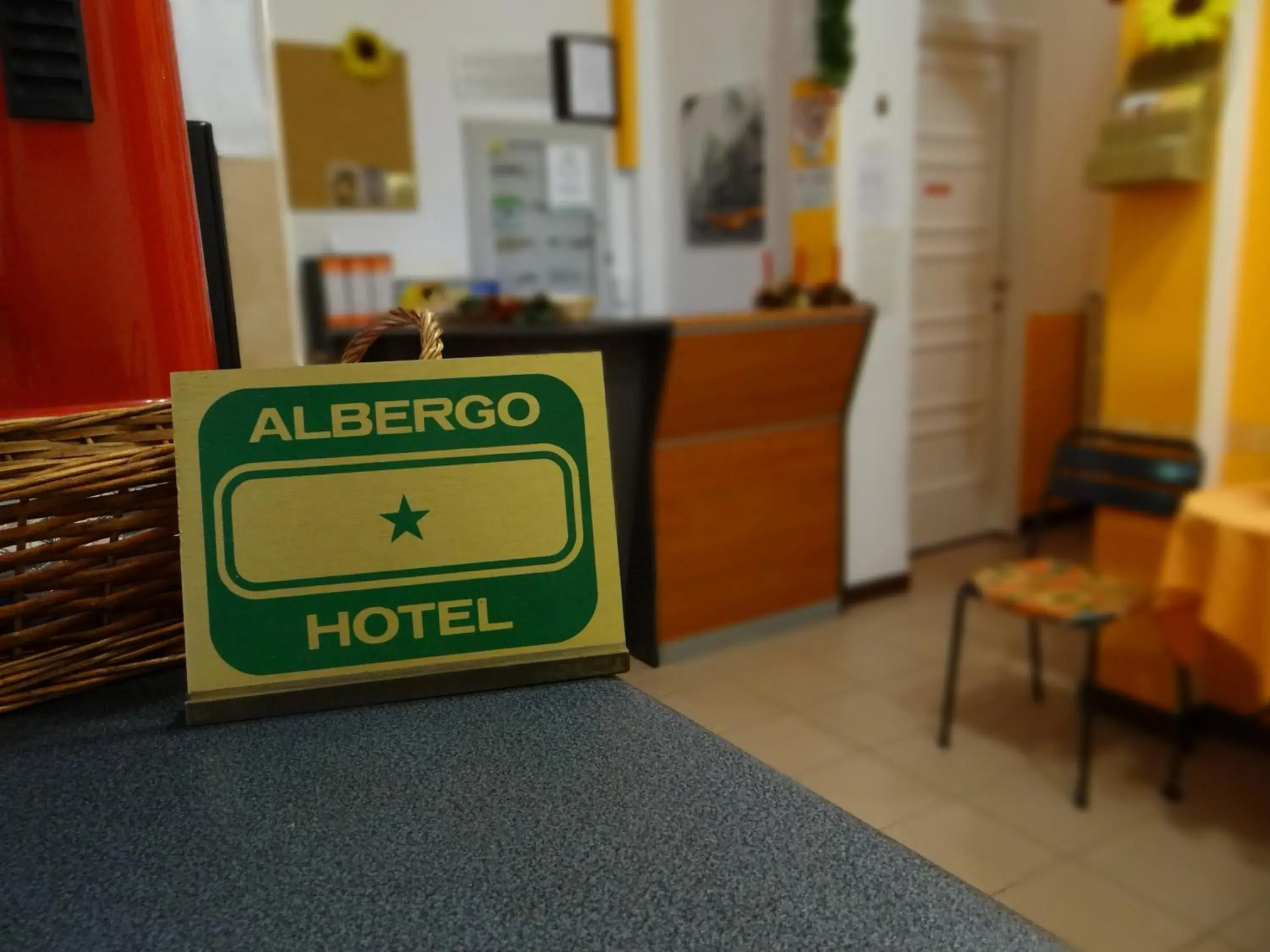 Lobby or reception in Hotel Amendola Fiera