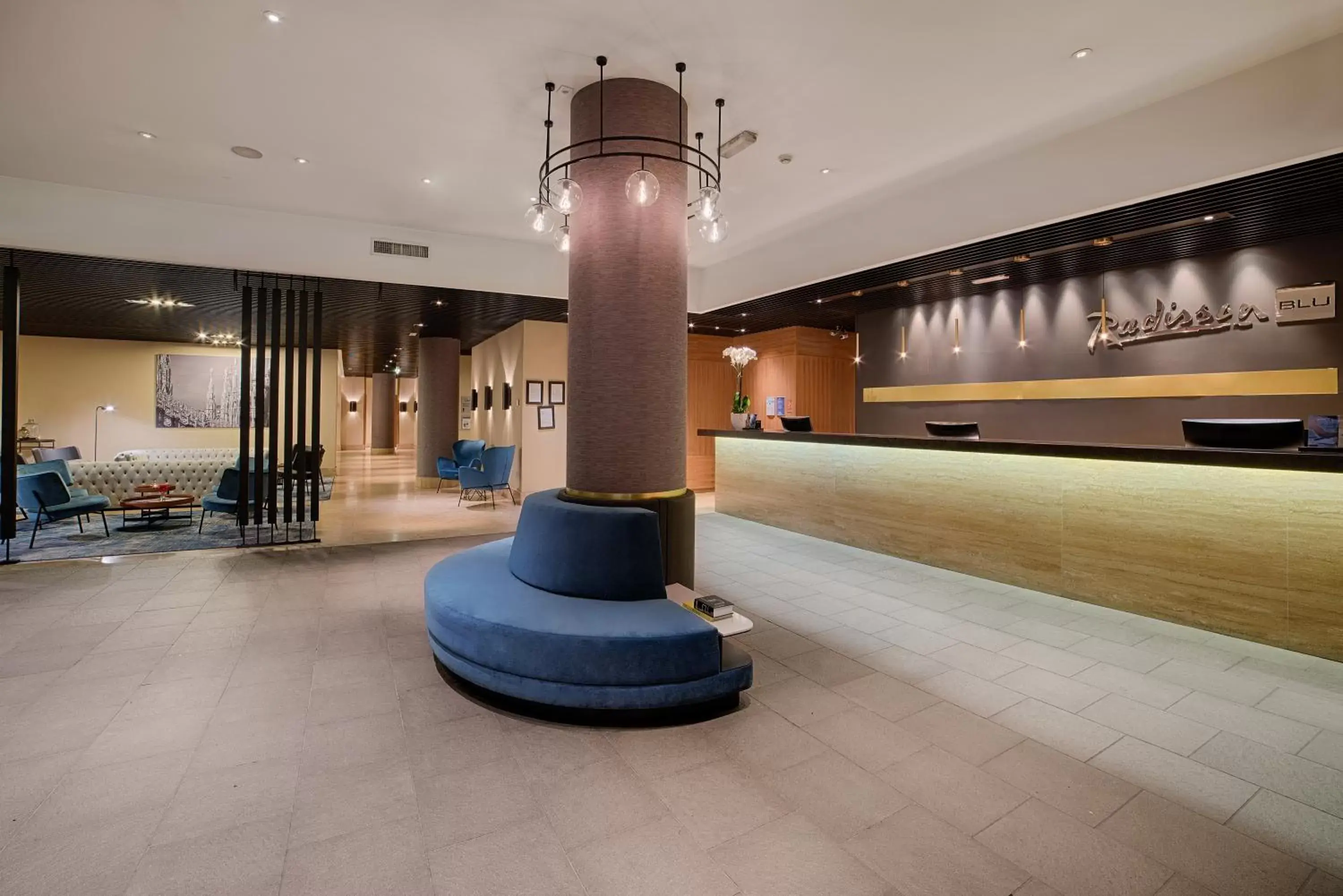 Lobby or reception, Lobby/Reception in Radisson Blu Hotel Milan