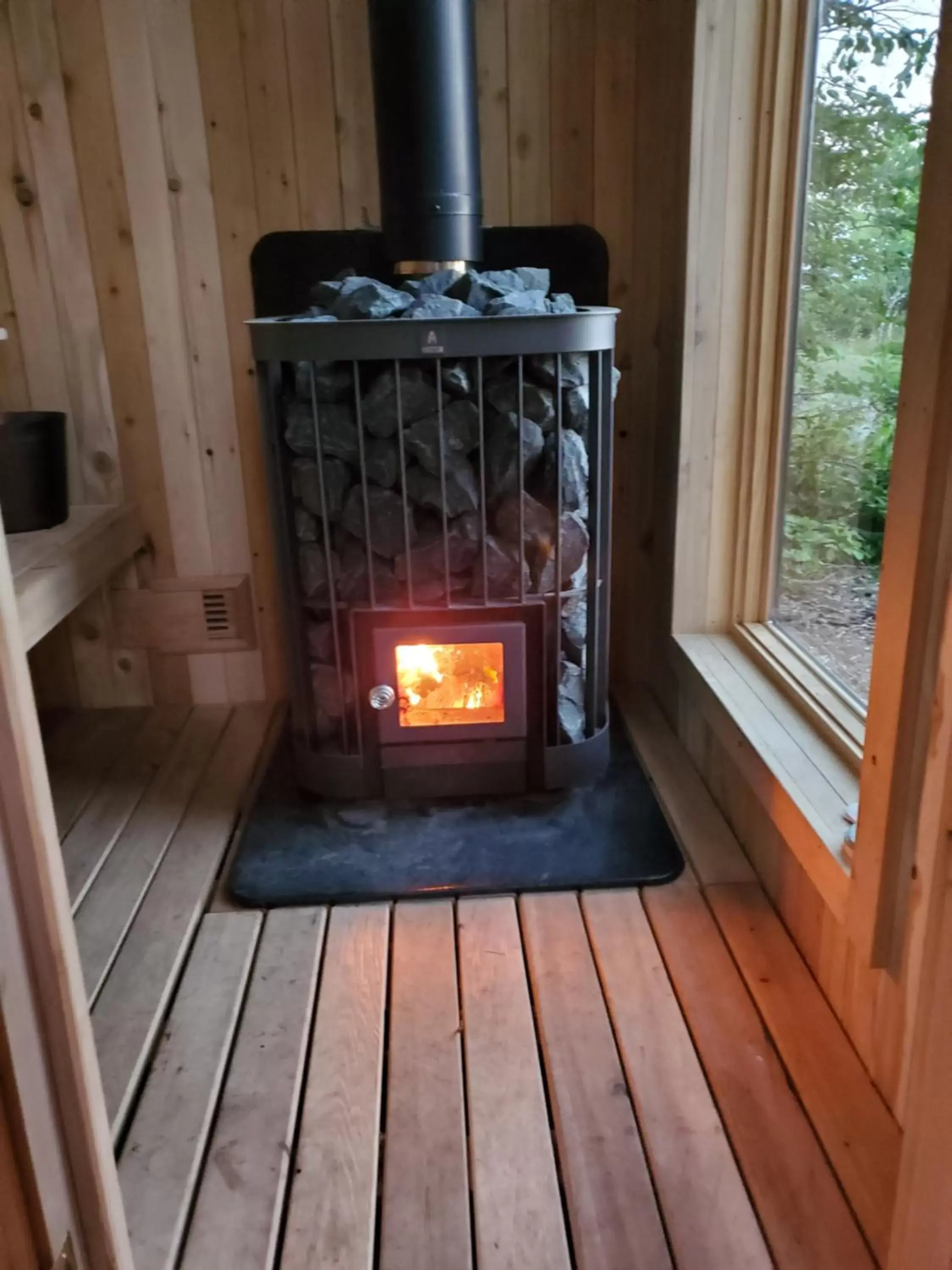 Sauna in Thomsonite Inn on Lake Superior