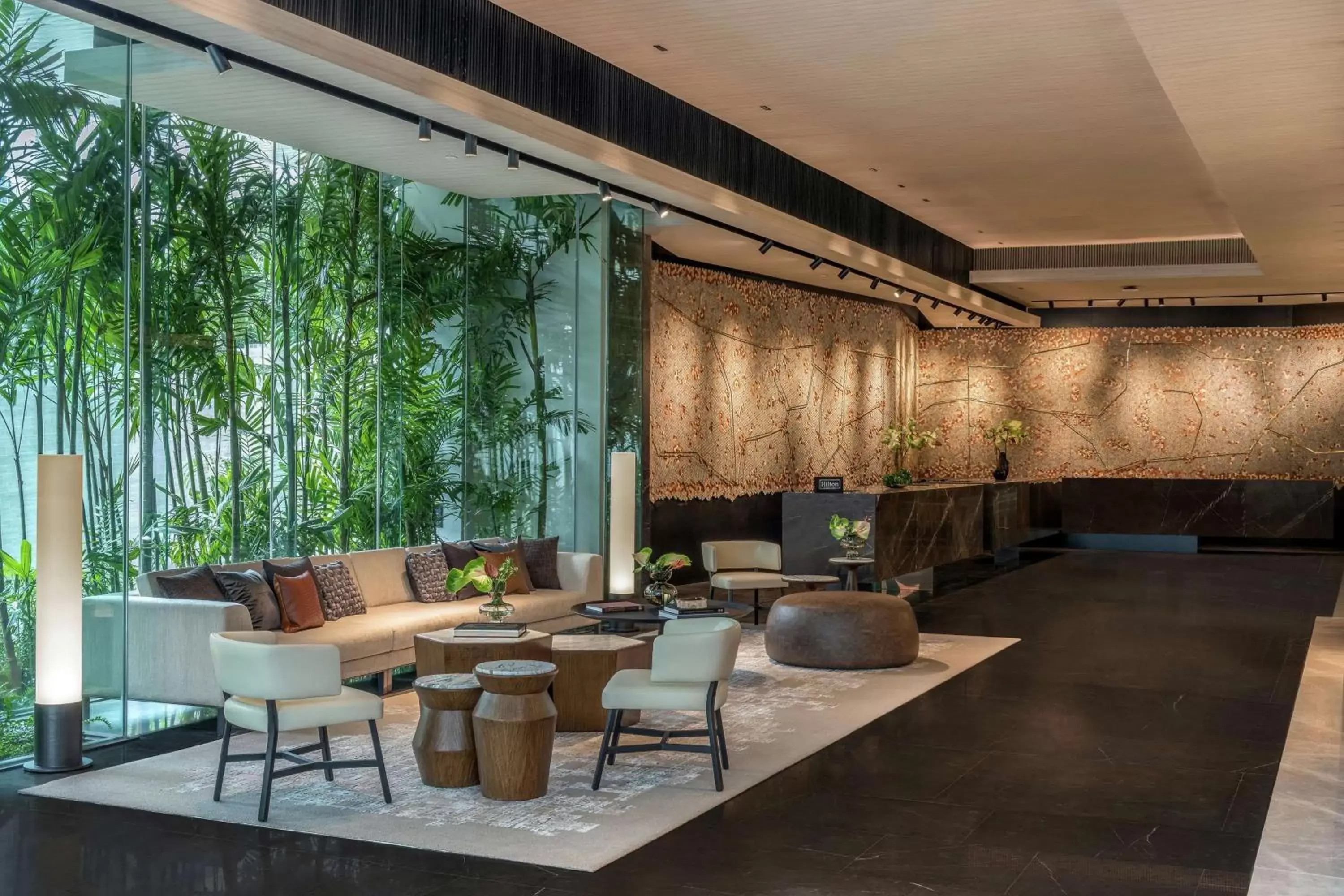Lobby or reception in DoubleTree by Hilton Bangkok Ploenchit