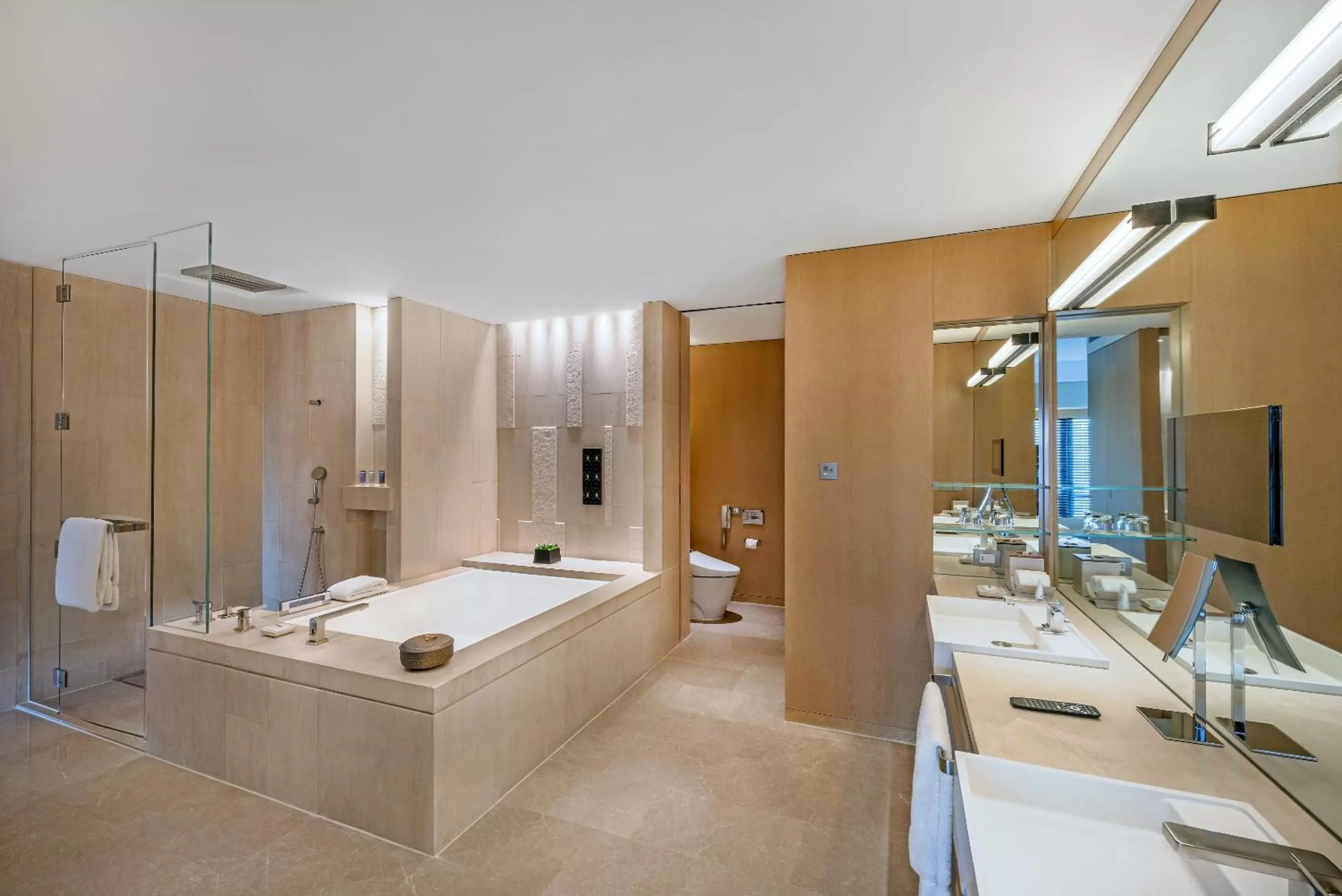 Bathroom in Park Hyatt Beijing
