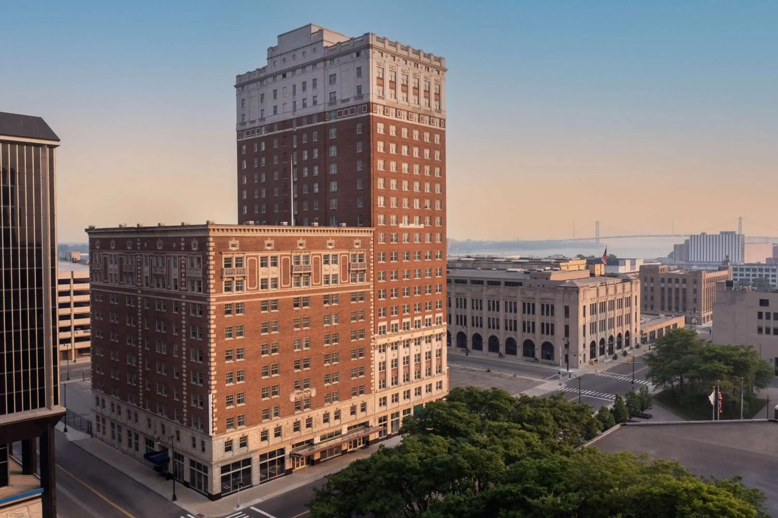 Property building in DoubleTree Suites by Hilton Hotel Detroit Downtown - Fort Shelby