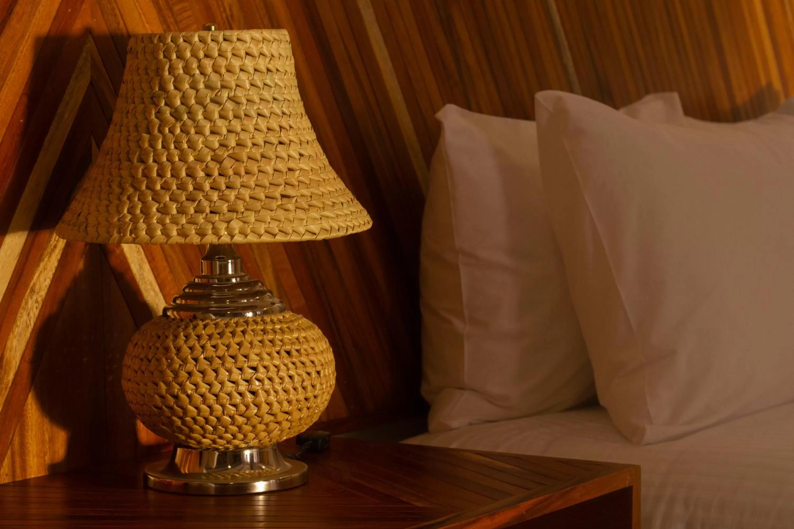 Decorative detail, Bed in NaNa Vida Hotel Morelia