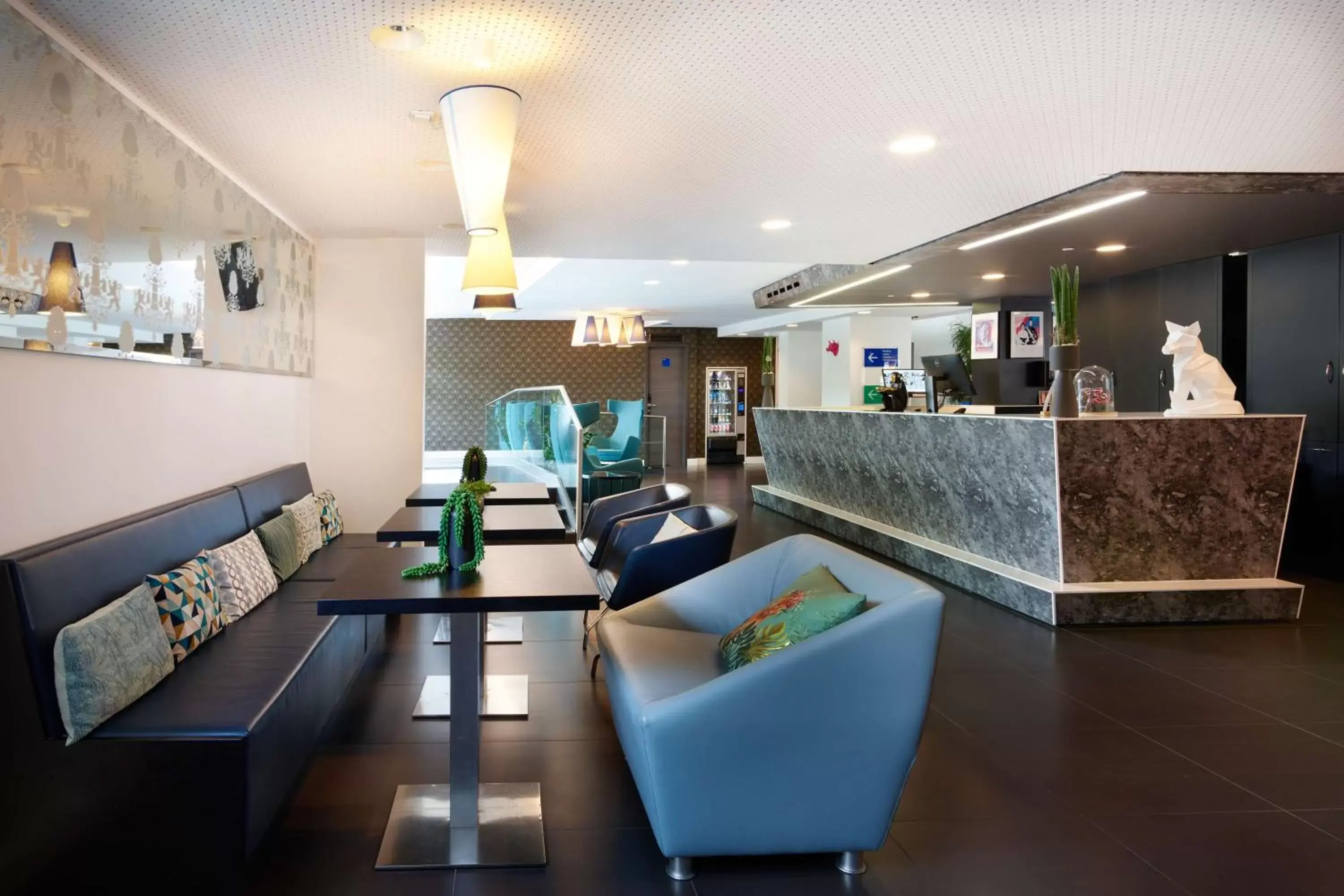 Lounge or bar, Lobby/Reception in Park Inn by Radisson Luxembourg City