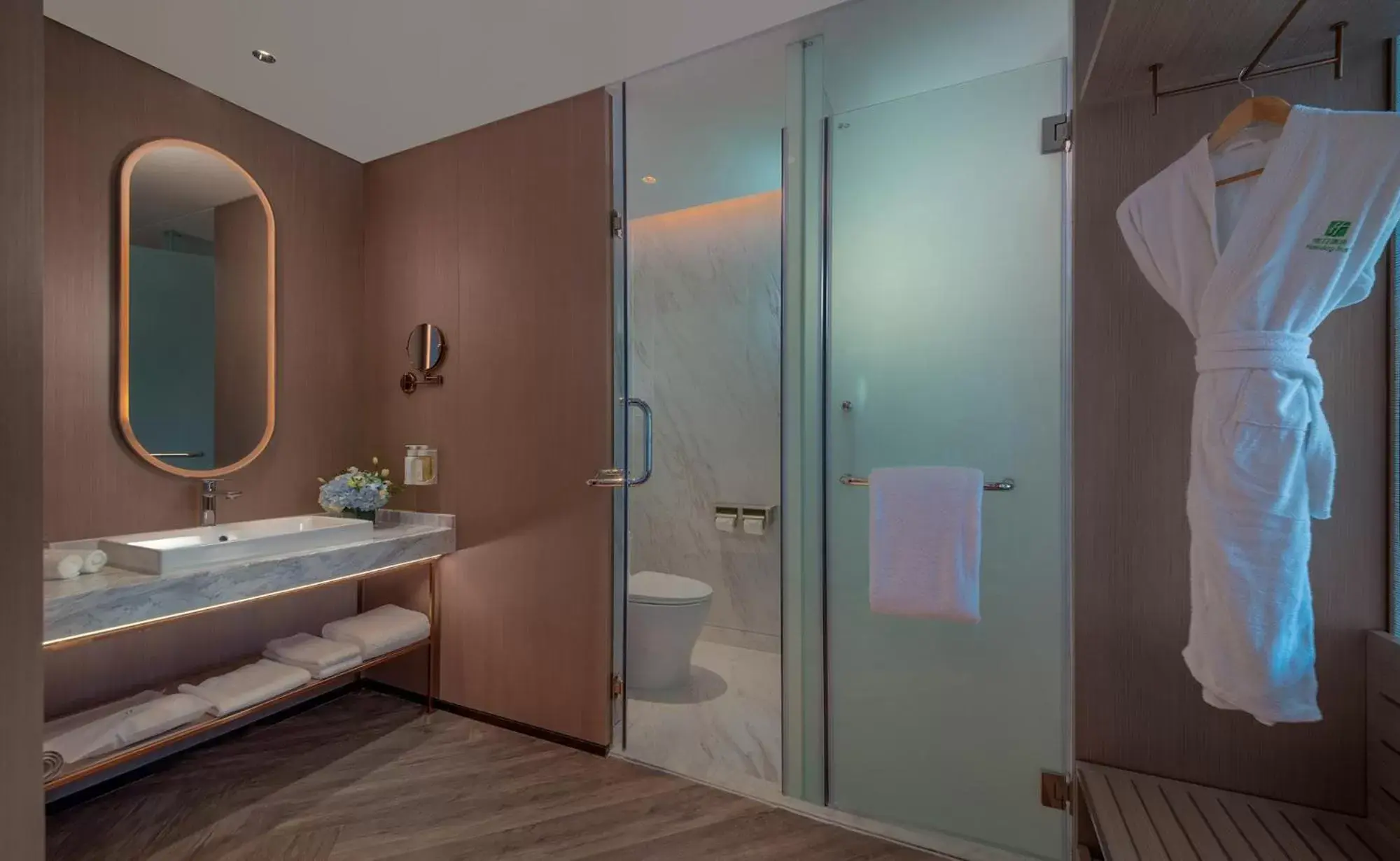 Toilet, Bathroom in Holiday Inn Beijing Focus Square, an IHG Hotel