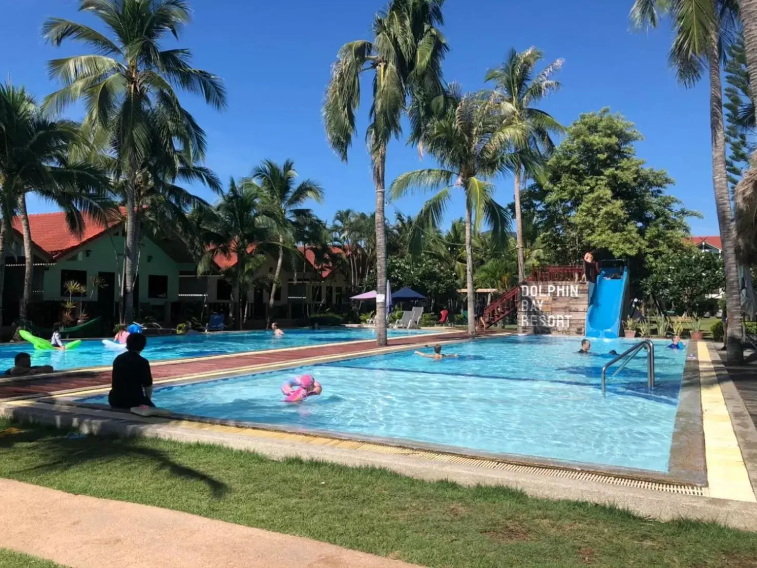 Swimming Pool in Dolphin Bay Beach Resort