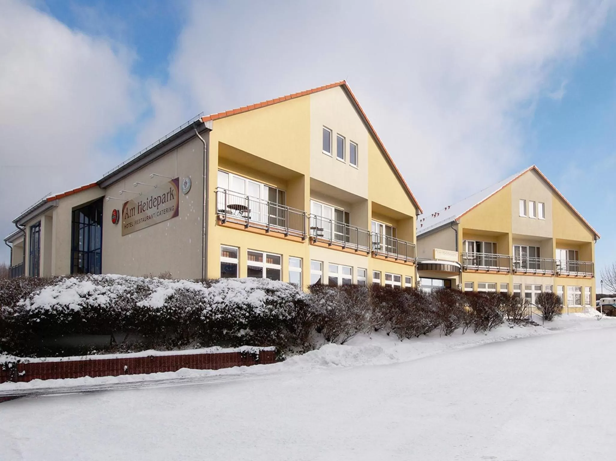 Facade/entrance in Hotel Am Heidepark