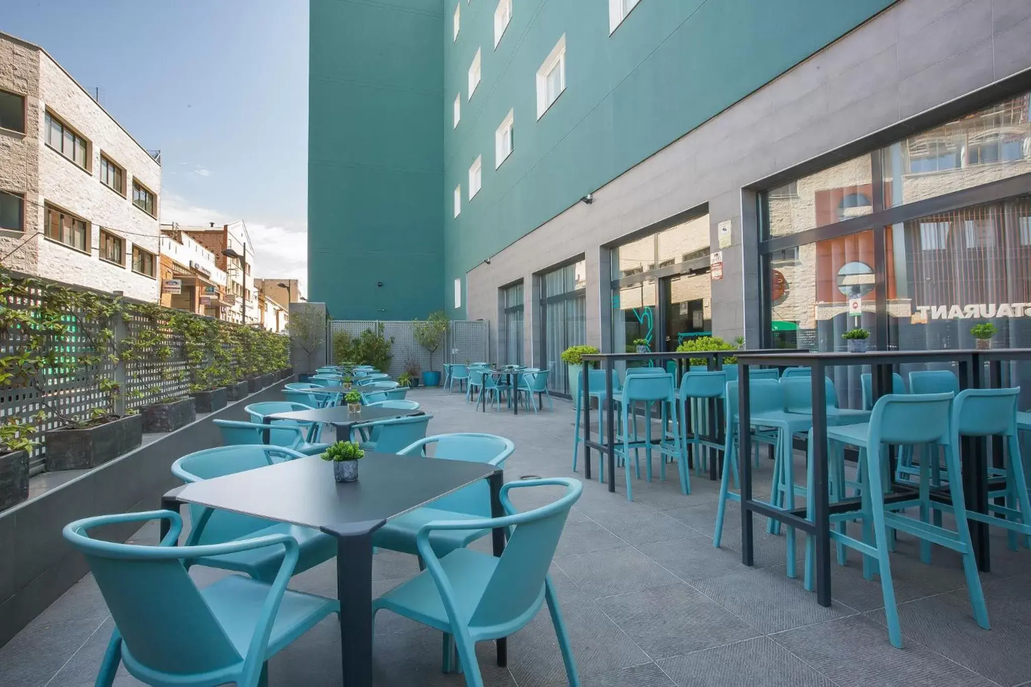 Balcony/Terrace, Restaurant/Places to Eat in Hotel Venture Sant Cugat