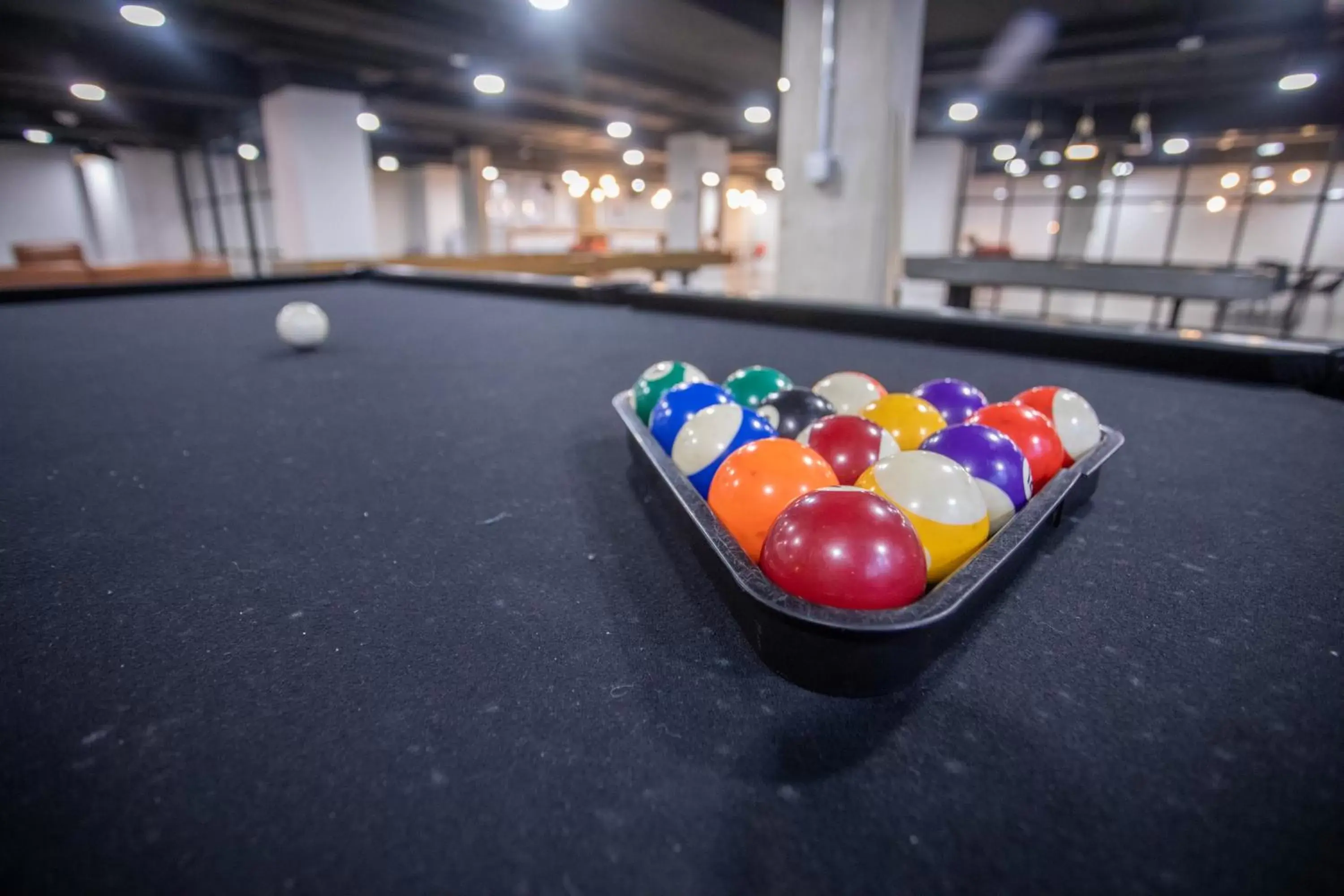 Game Room, Billiards in Georgetown Residences by LuxUrban