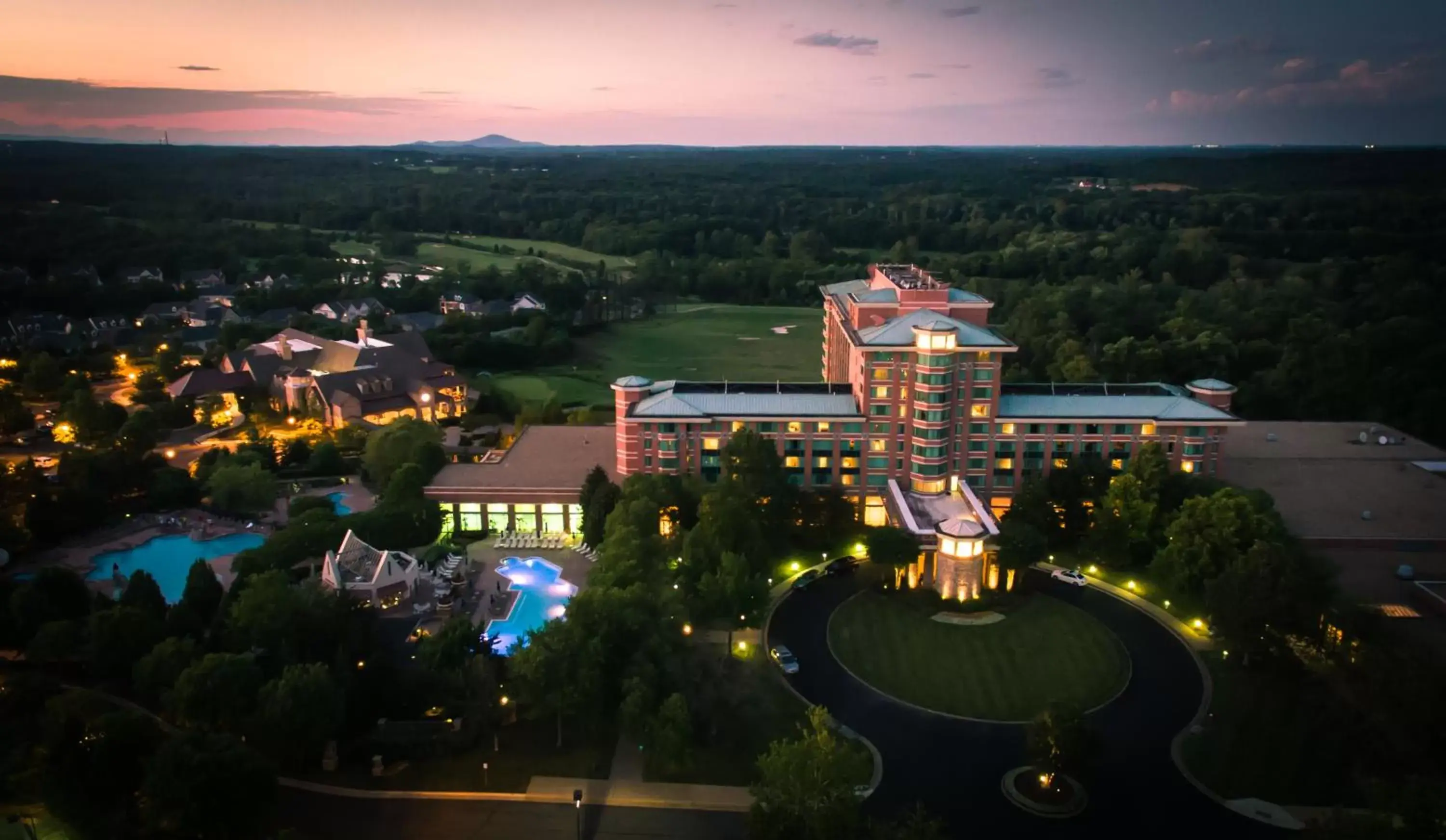 Bird's-eye View in Lansdowne Resort and Spa