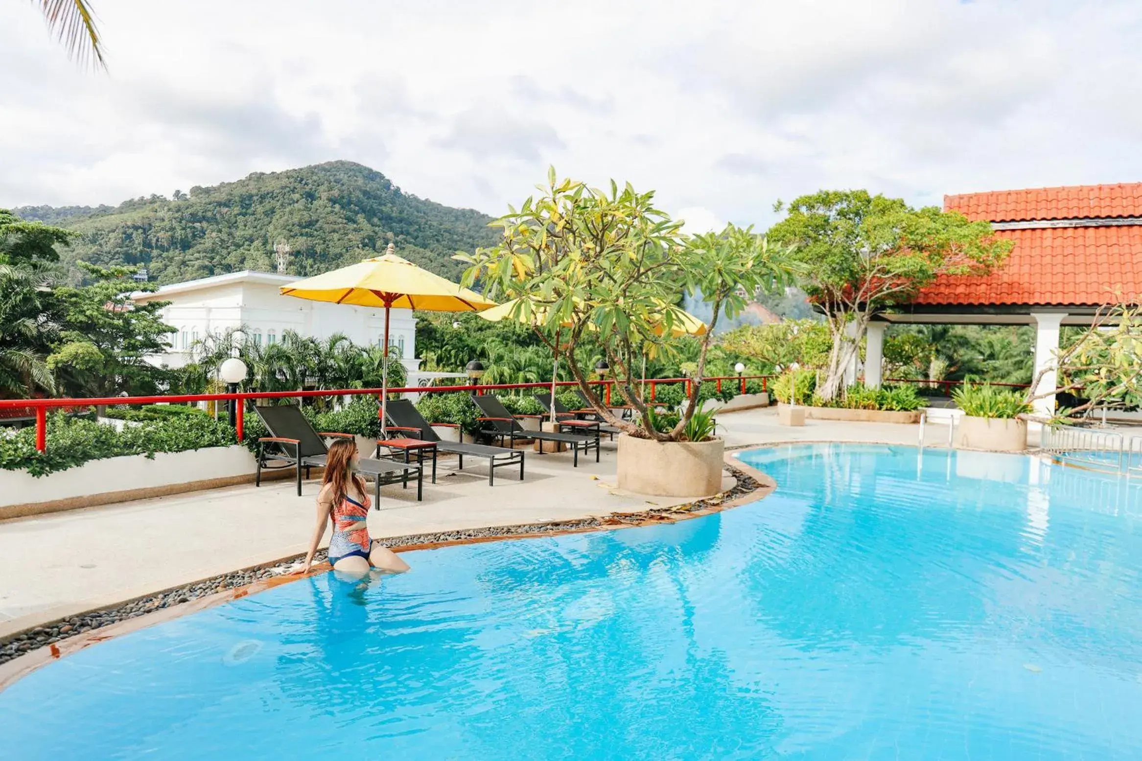 Swimming pool in The Old Phuket - Karon Beach Resort - SHA Plus Swimming pool in The Old Phuket - Karon Beach Resort - SHA Plus