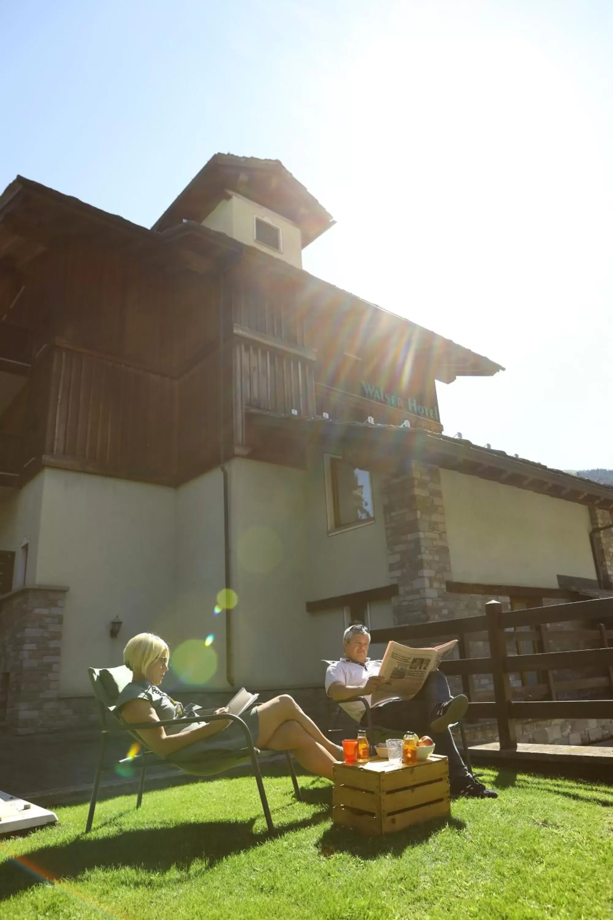 Property Building in Hotel Walser Courmayeur